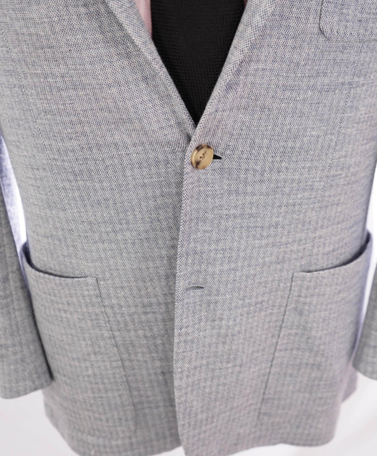 $2,295 CANALI - "Exclusive" Baby Blue Wool/Silk/Linen Sport coat - 42R
