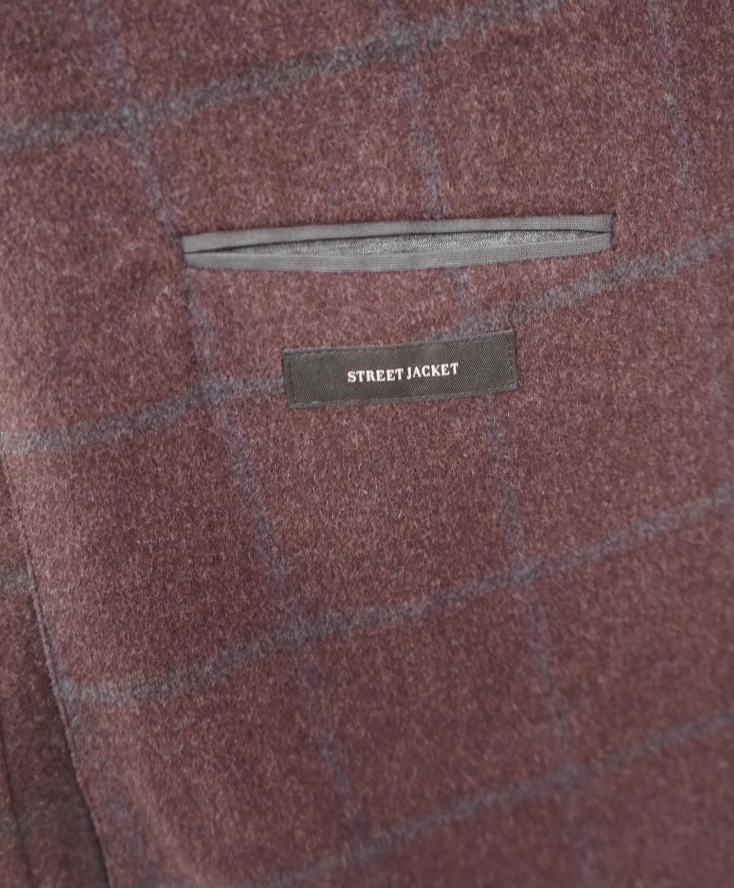 $3,695 ZEGNA - Burgundy "TROFEO" Cashmere STREET JACKET - 46R
