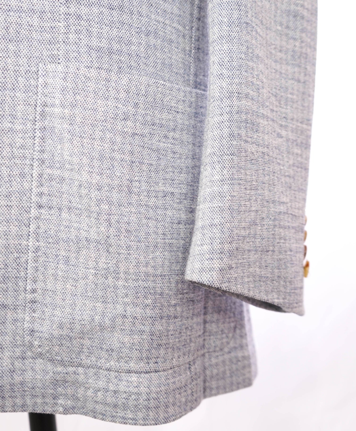 $2,295 CANALI - "Exclusive" Baby Blue Wool/Silk/Linen Sport coat - 42R