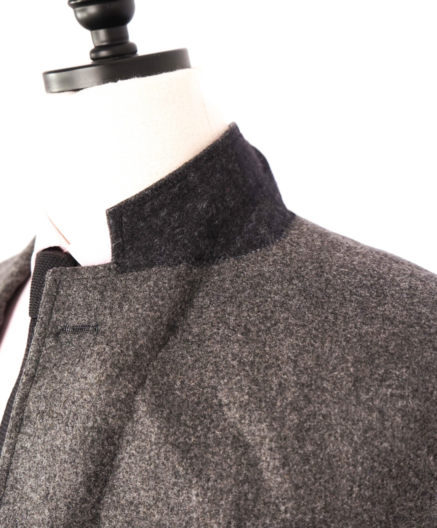 $798 POLO RALPH LAUREN - Gray Flannel Wool 2/3 Roll Lapel Blazer - 46R