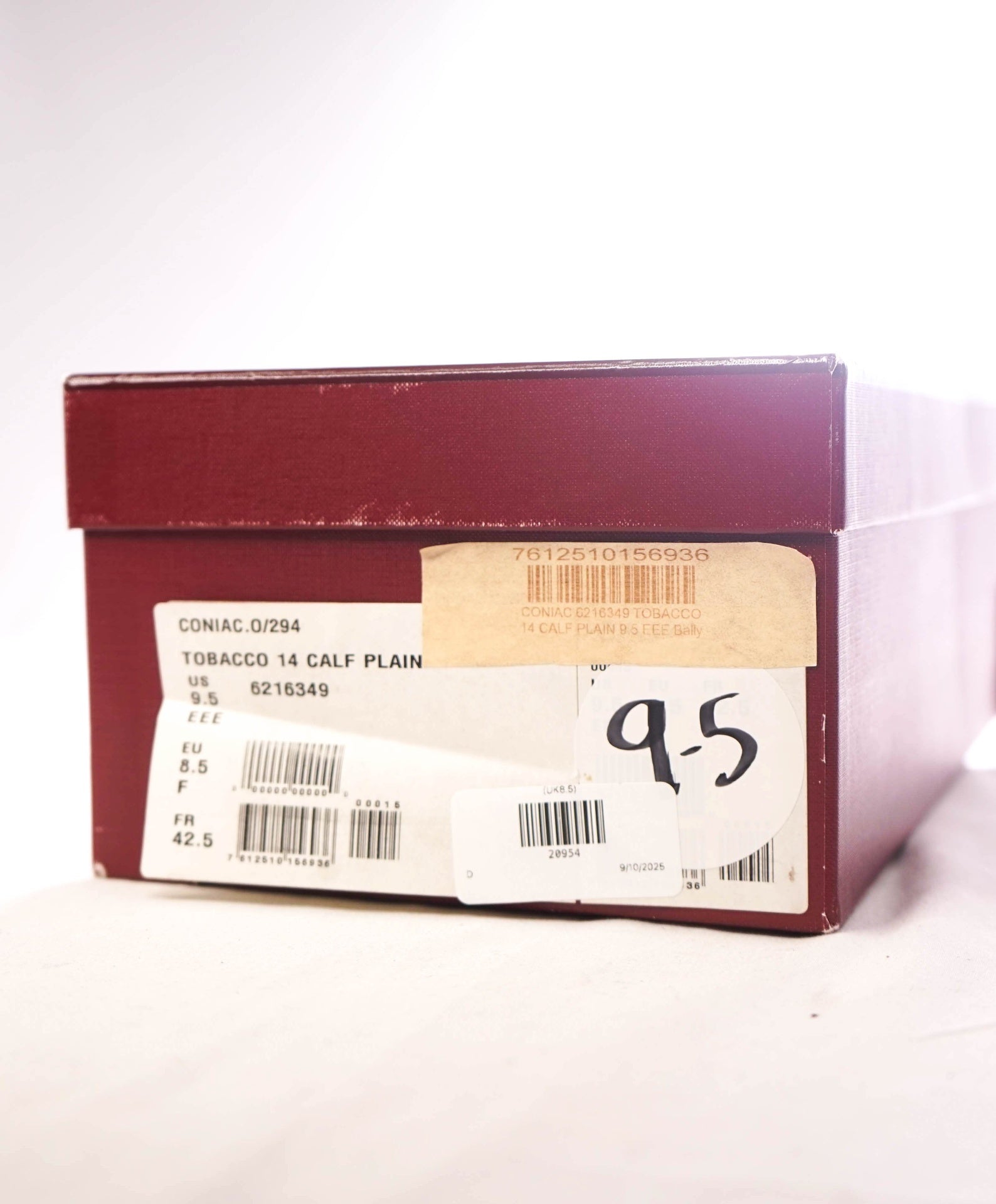 $650 BALLY - Leather Brown Penny Loafers - US 9.5 (UK8.5)
