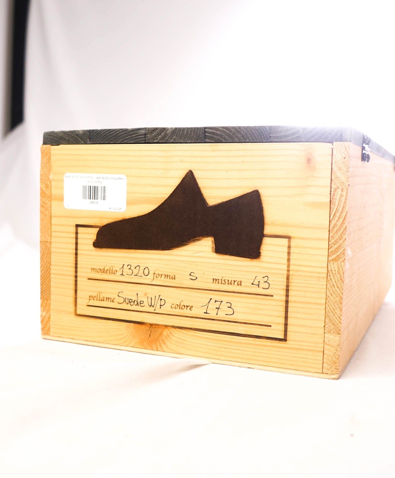 $1,695 STEFANO BEMER - Leather Brown Loafers - US 10 (43EU)
