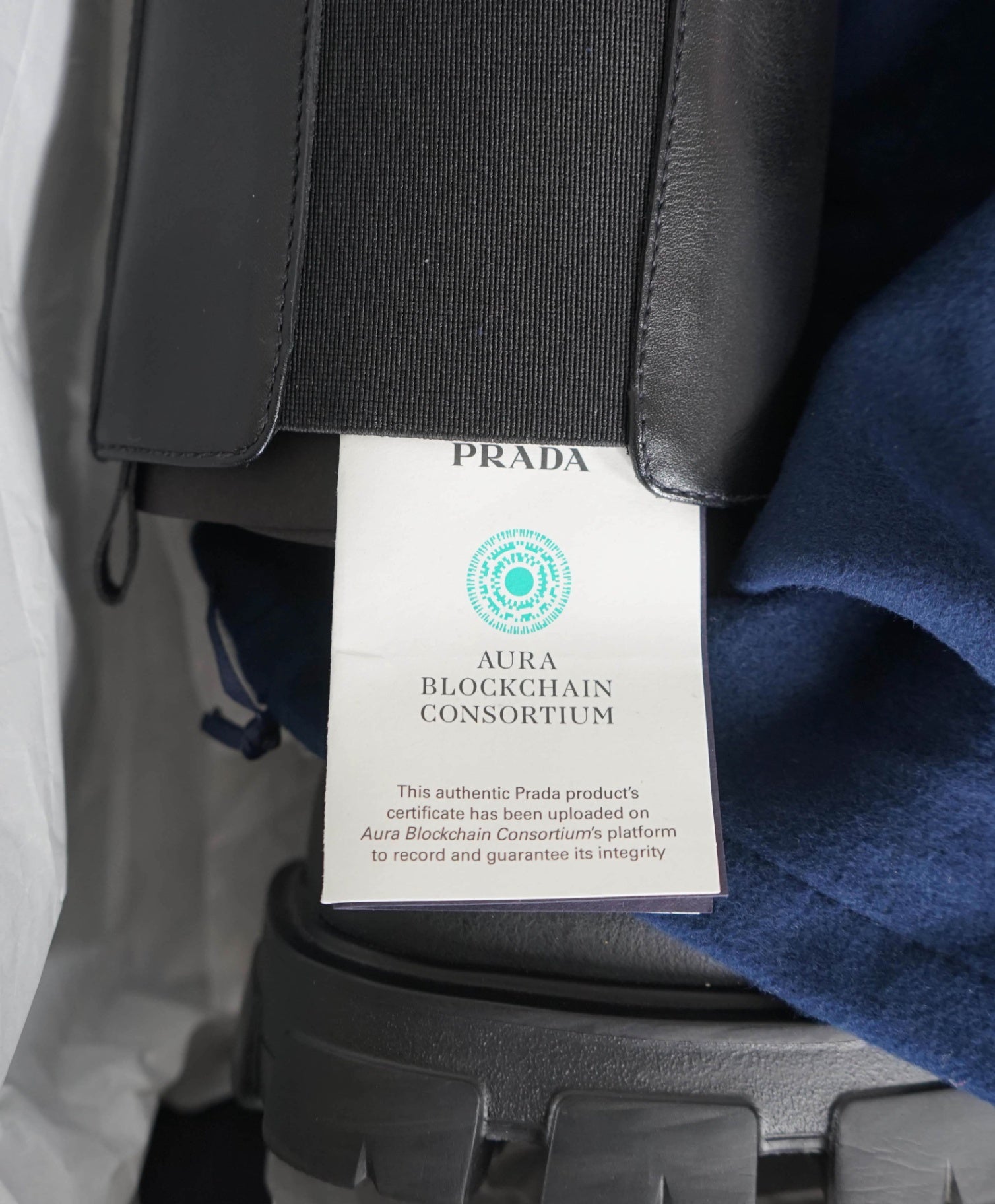 $1,650 PRADA - Leather Black "VITELLO" Boots - US 9 (8UK)