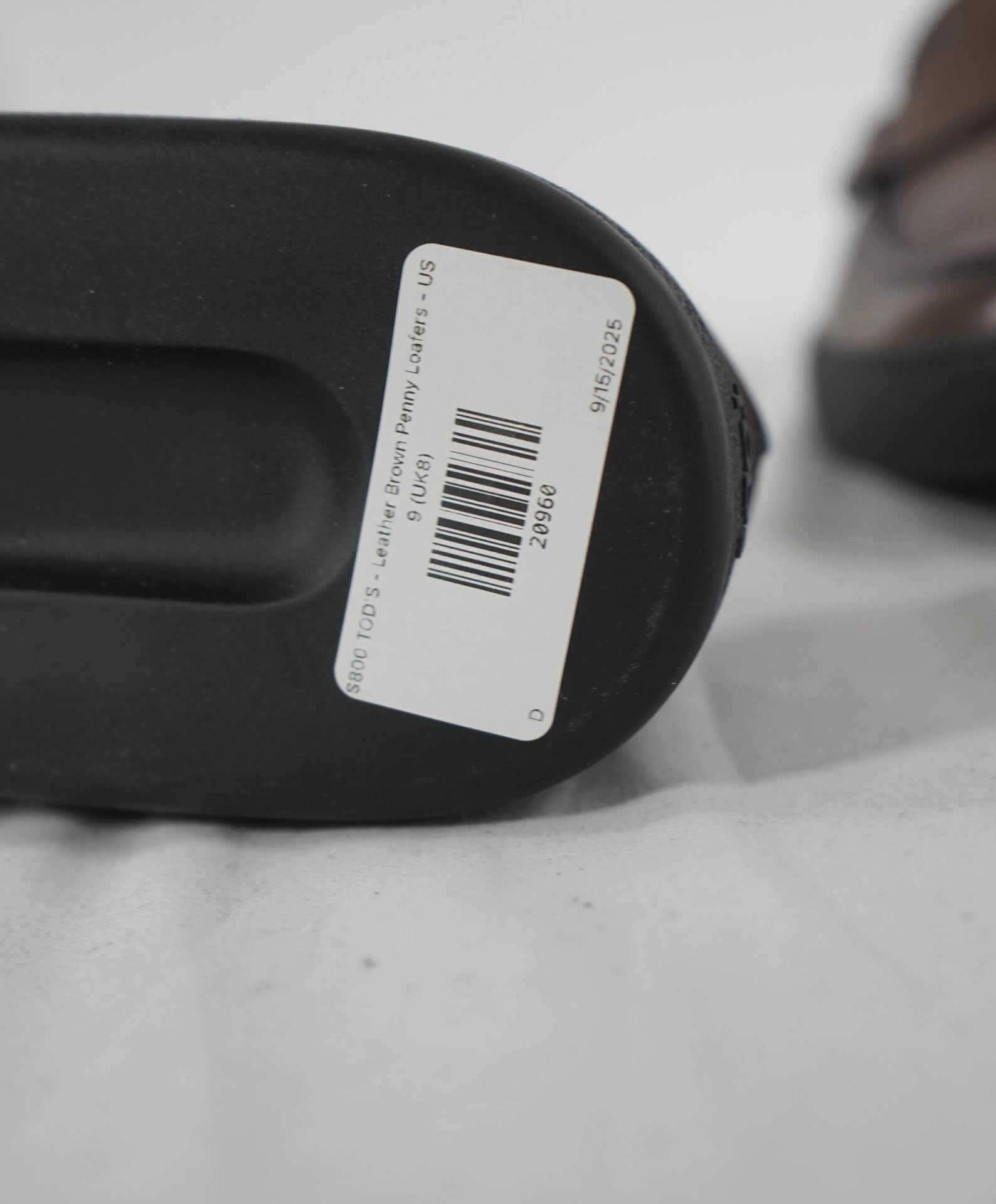 $800 TOD'S - Leather Brown Penny Loafers - US 9 (UK8)