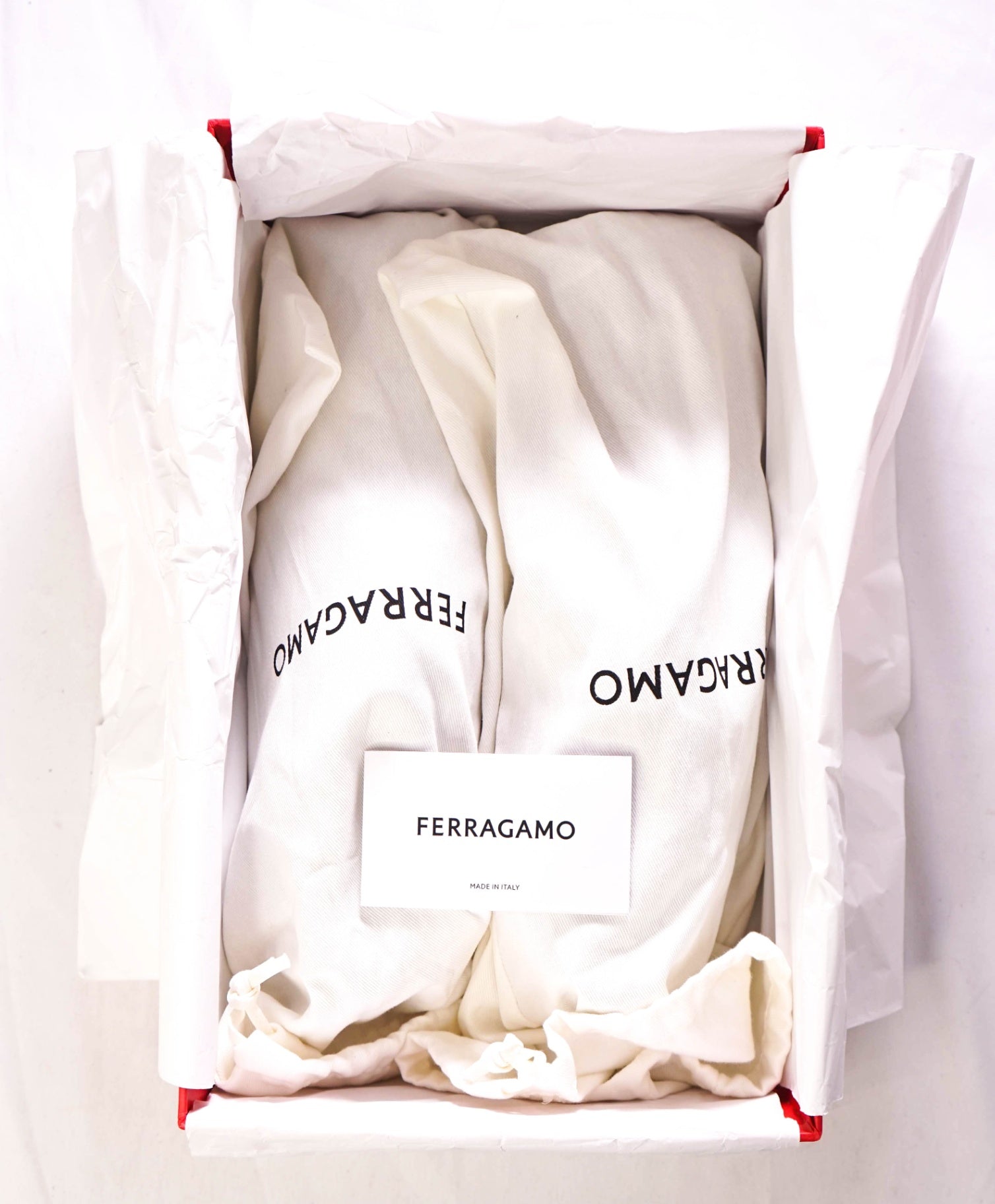 $880 Ferragamo "FOSCO" Brown Derbies Leather Footwear US 9.5D