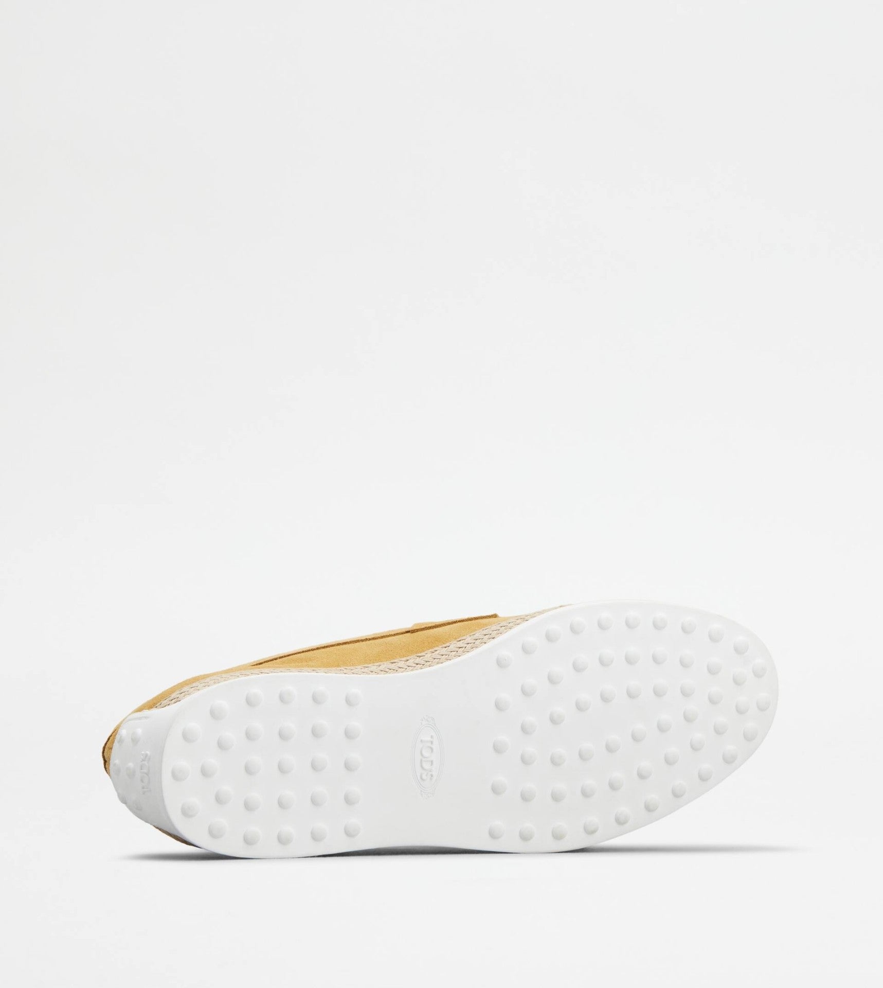 $1,045 TOD'S - Suede Neutral Sun Suede Driving Loafers - US 11 (UK10)