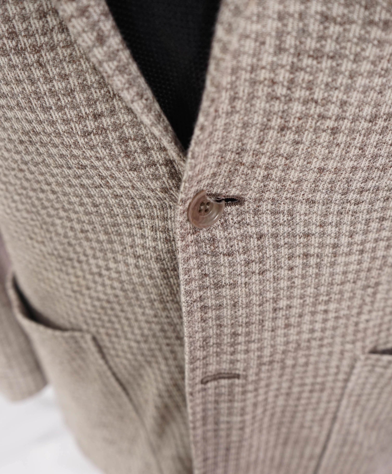$1,895 CANALI - Textured Beige Cotton/Linen Sport Coat - 42R
