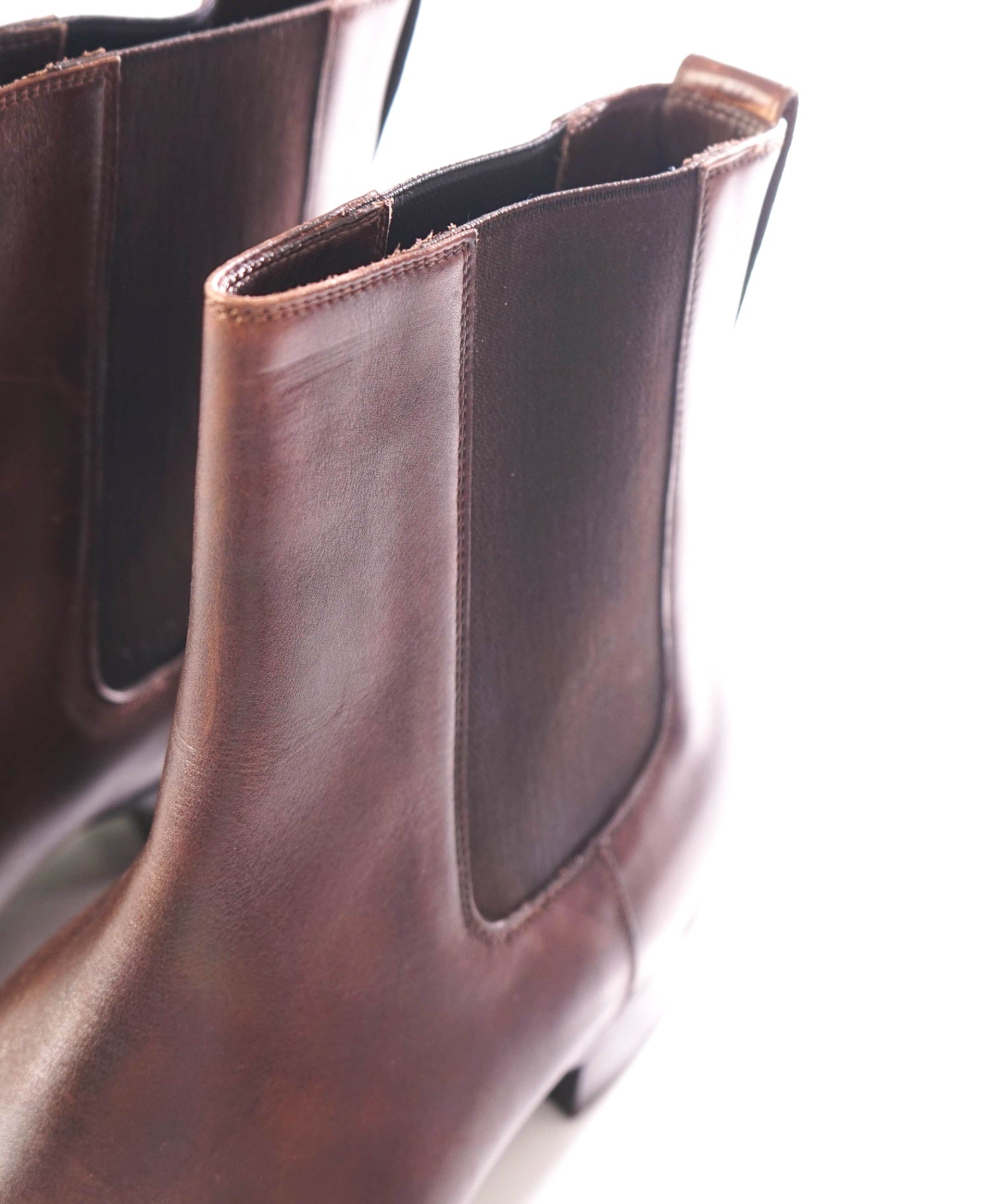 $2,100 TOM FORD - EDGAR Leather Brown Chelsea Boots - US 10 (9.5TF)
