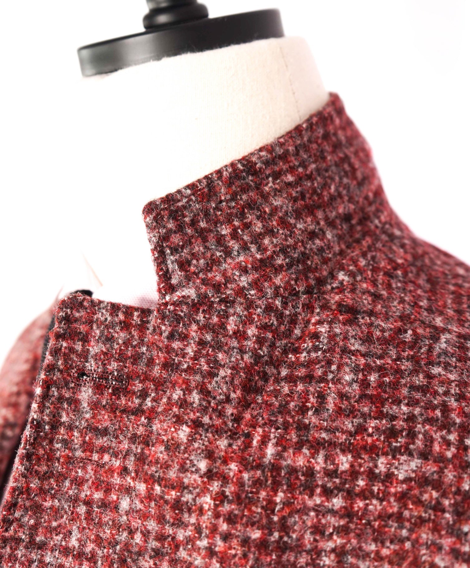 $4,000 BRUNELLO CUCINELLI - Alpaca Red 2/3-Btn Roll Blazer - 40