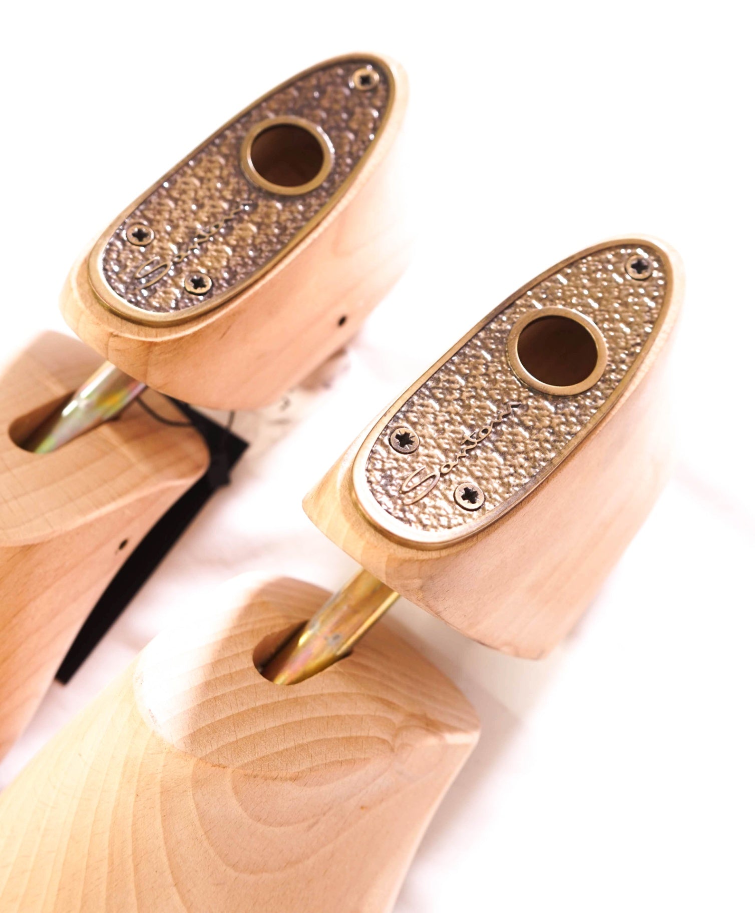 $240 SANTONI - VERY HEAVY Cedar/Metal Shoe Tree - US 11 (UK10)