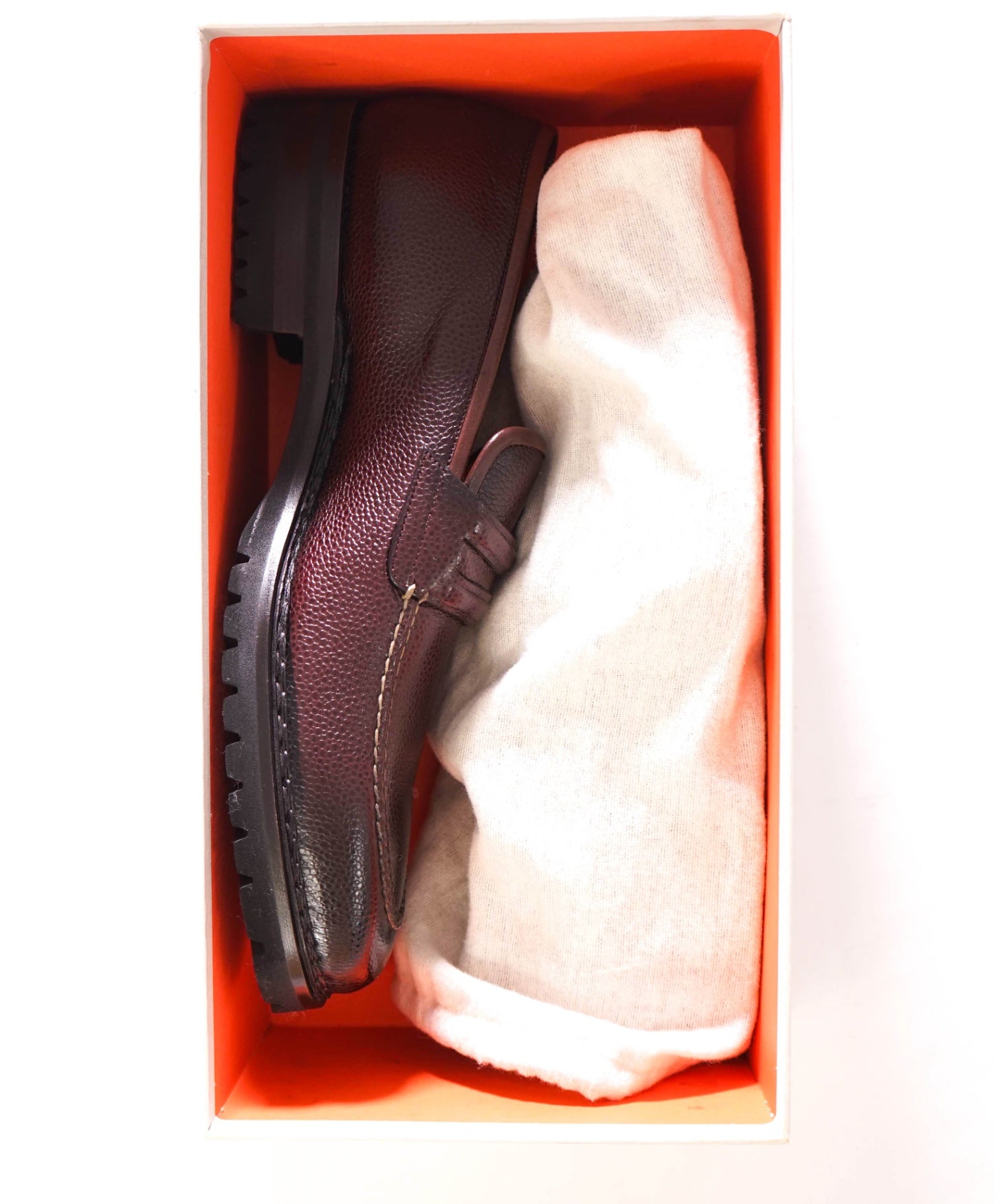 $1,350 SANTONI - GOODYEAR Norwegian Welt Loafers - US 12 (UK11)