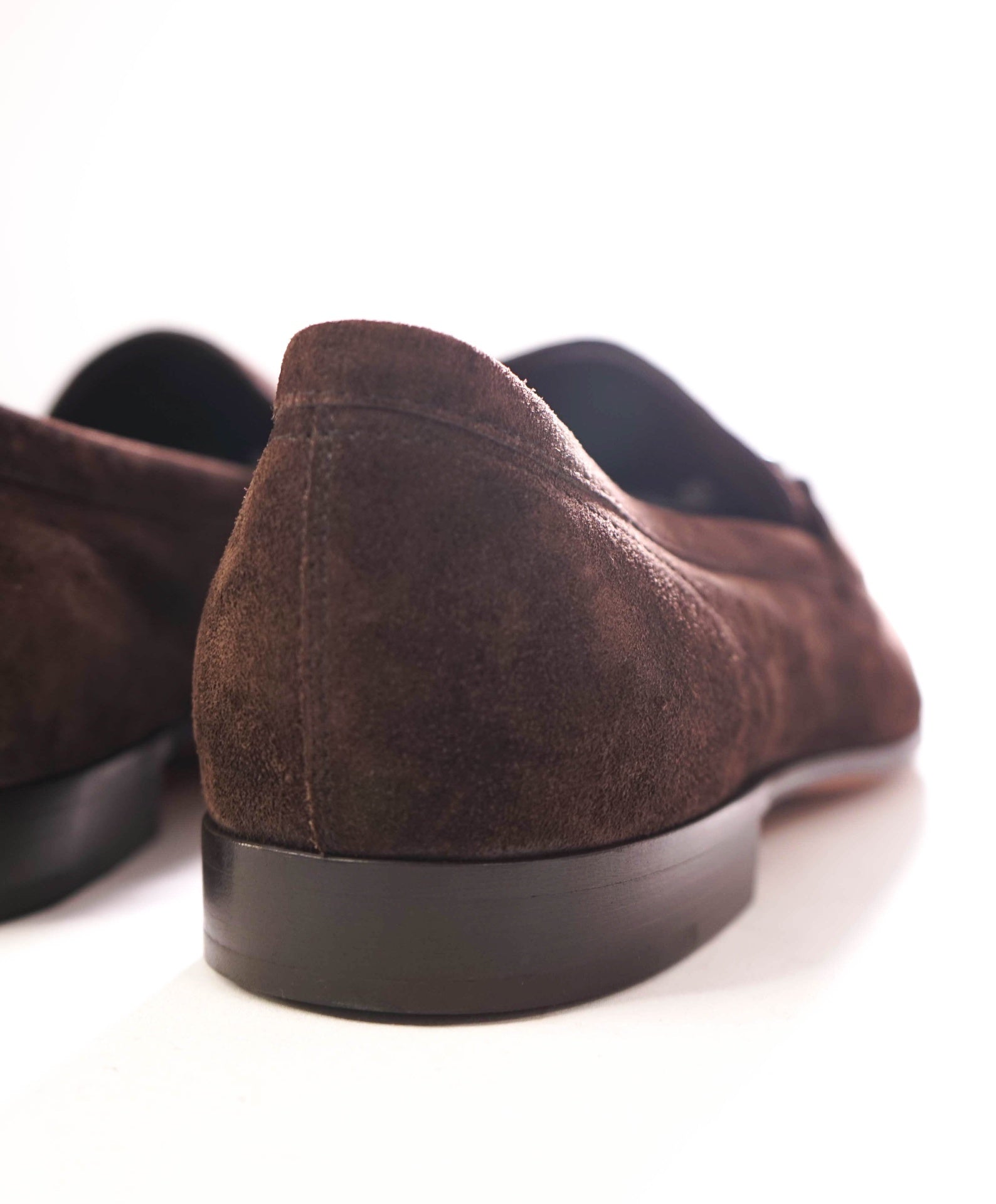 $675 TOD'S - T Strap Bit Suede Brown Loafers - US 9.5 (UK8.5)