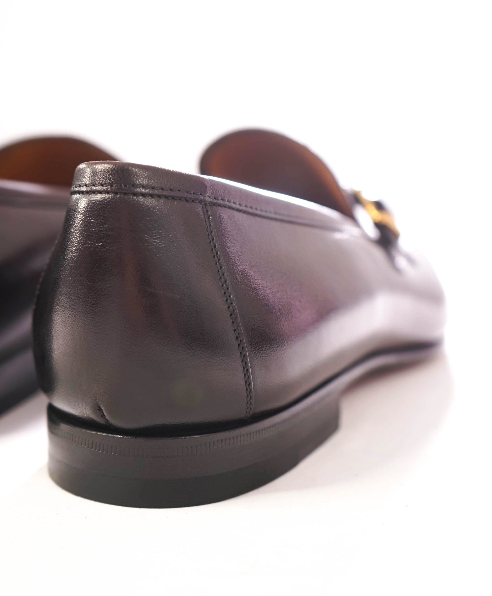 $2,393 TOM FORD - Leather Brown Woven-Strap Loafers - US 10 (9.5TF)