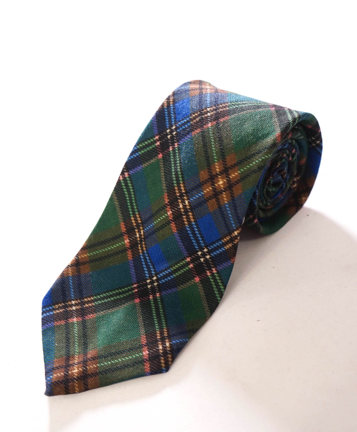 $125 POLO RALPH LAUREN - Wool *MADE IN ITALY* Plaid - 3.5" Tie