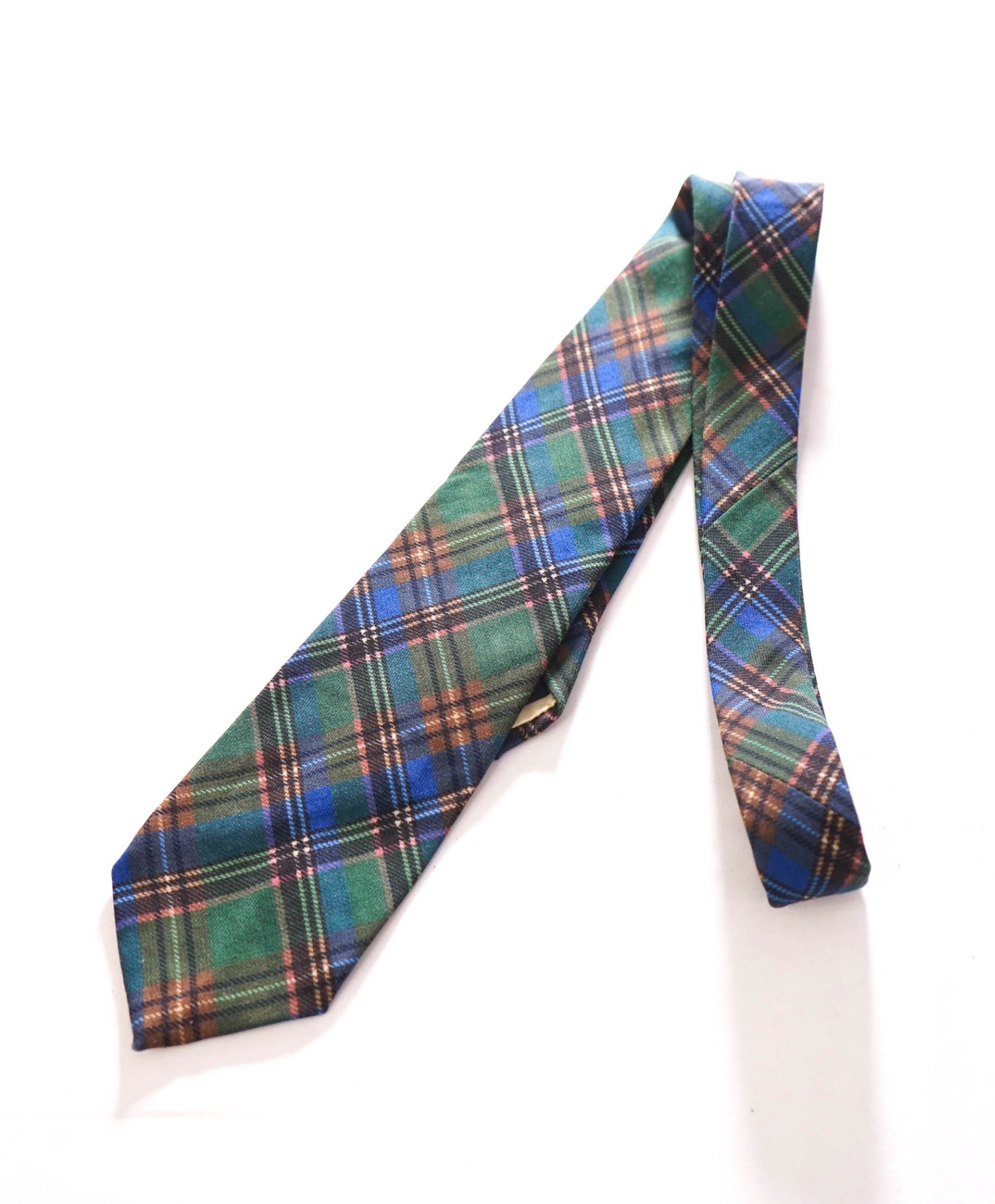 $125 POLO RALPH LAUREN - Wool *MADE IN ITALY* Plaid - 3.5" Tie