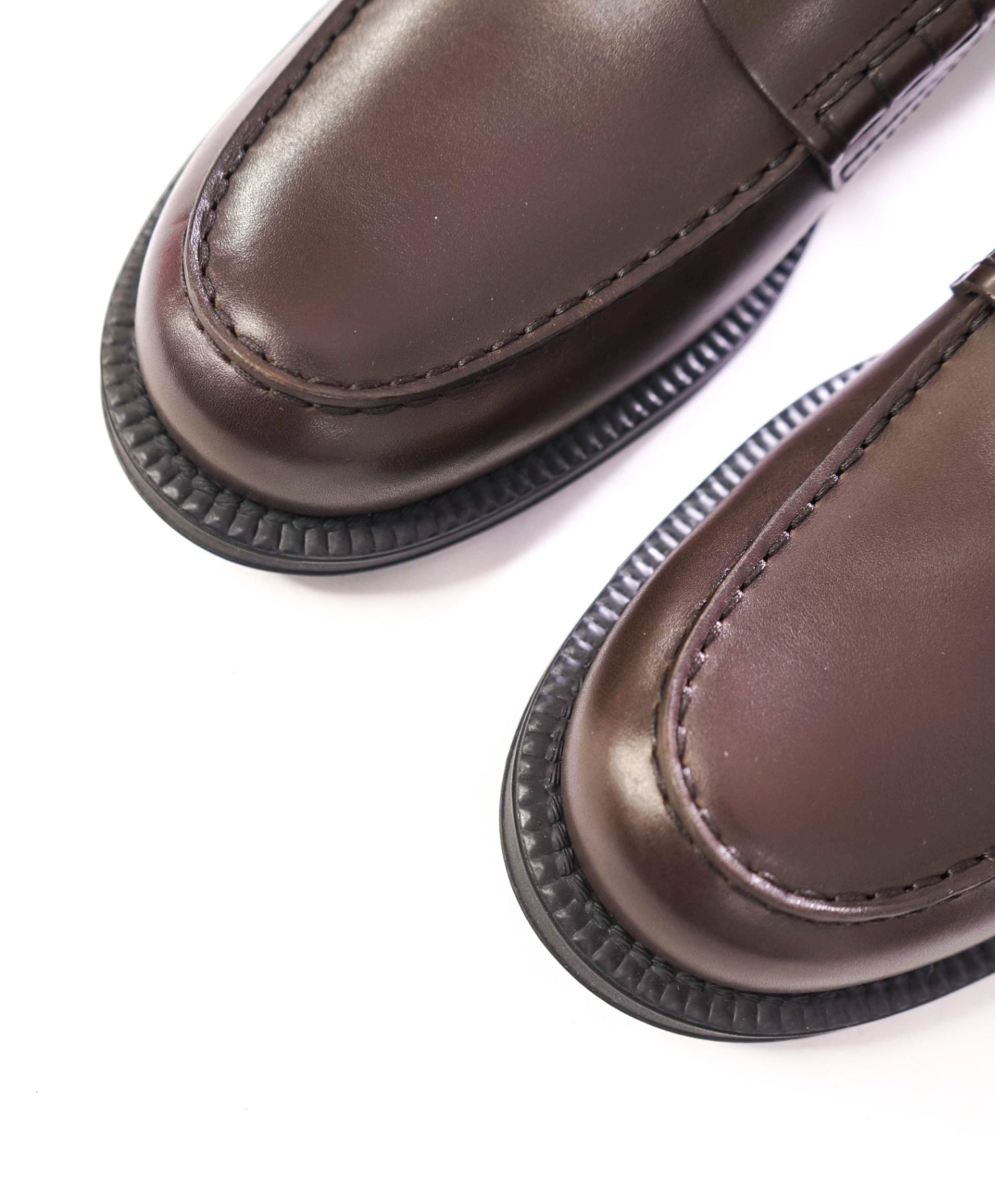 $745 TOD'S - "BOSTON" Leather Brown Penny Loafers - US 9.5 (UK8.5)