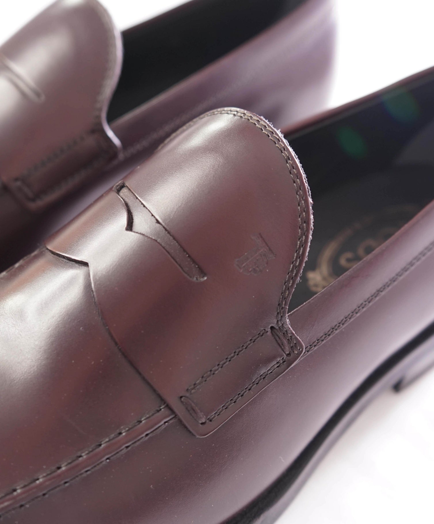 $775 TOD'S - "BOSTON" Brown Leather Loafers - US 10 (9UK)