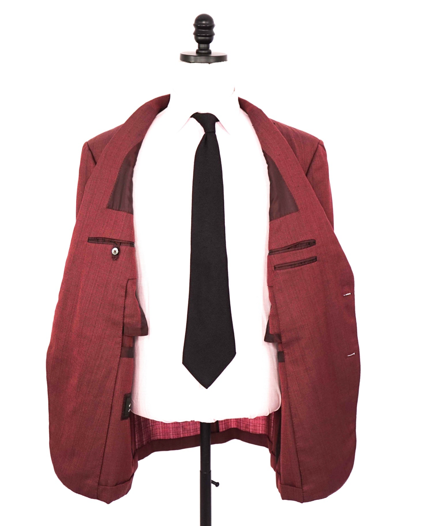 $3,295 ZEGNA - "HIGH PERFORMANCE" Red Unlined Blazer - 42R