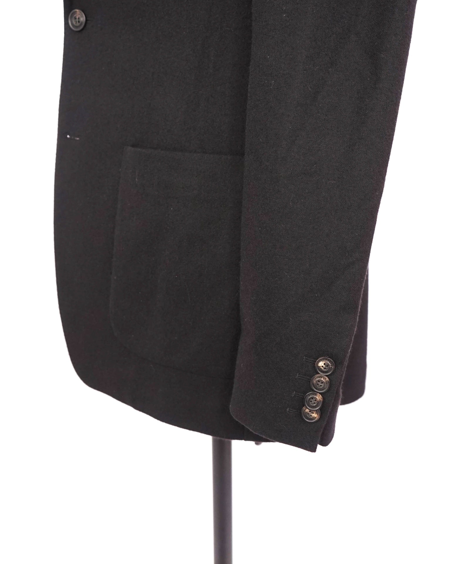 $2,495 BURBERRY LONDON - Wool Black CREST Blazer Jacket - 40R