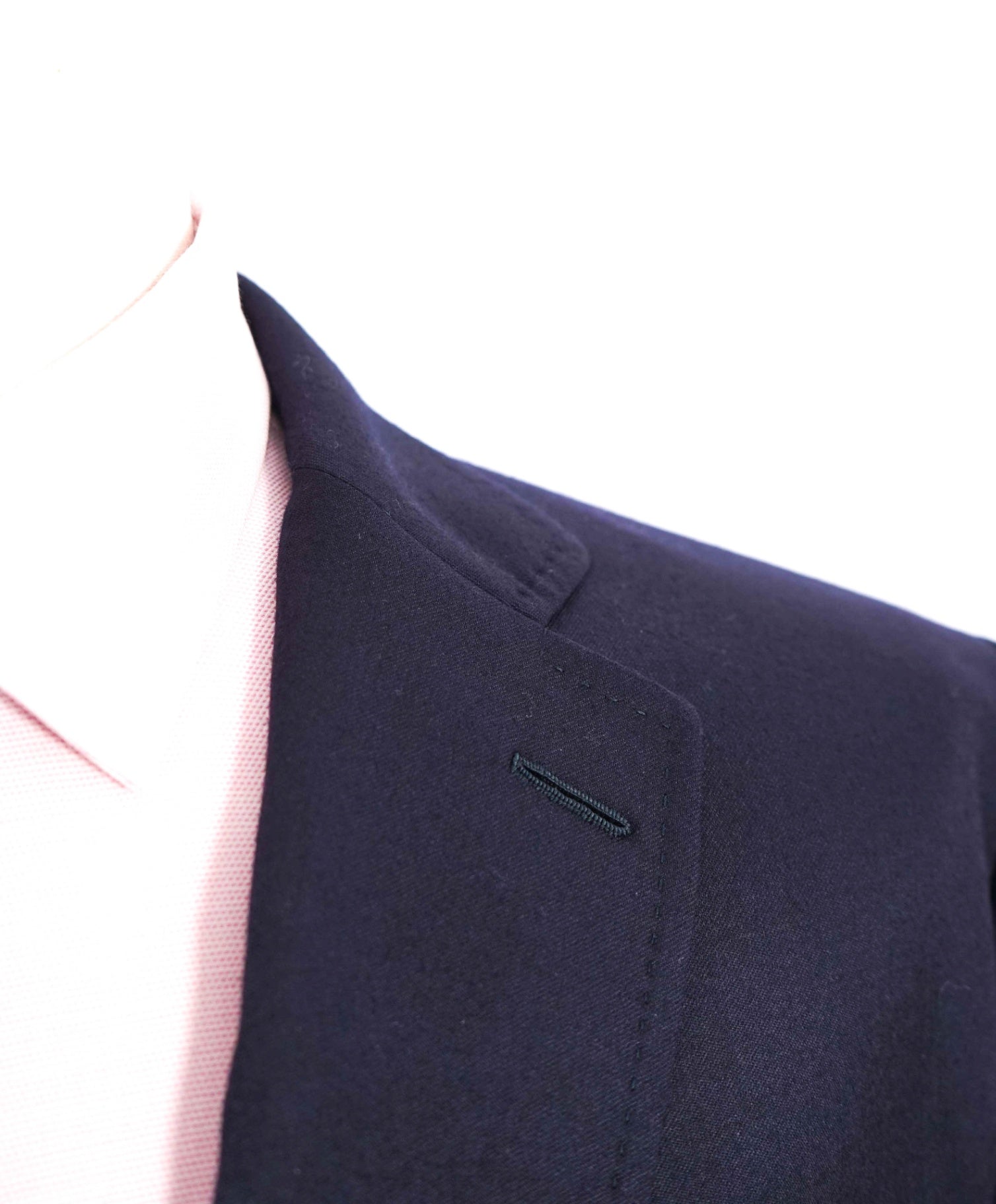 $5,300 BRIONI - Wool Navy Blue Sport Jacket - XXL