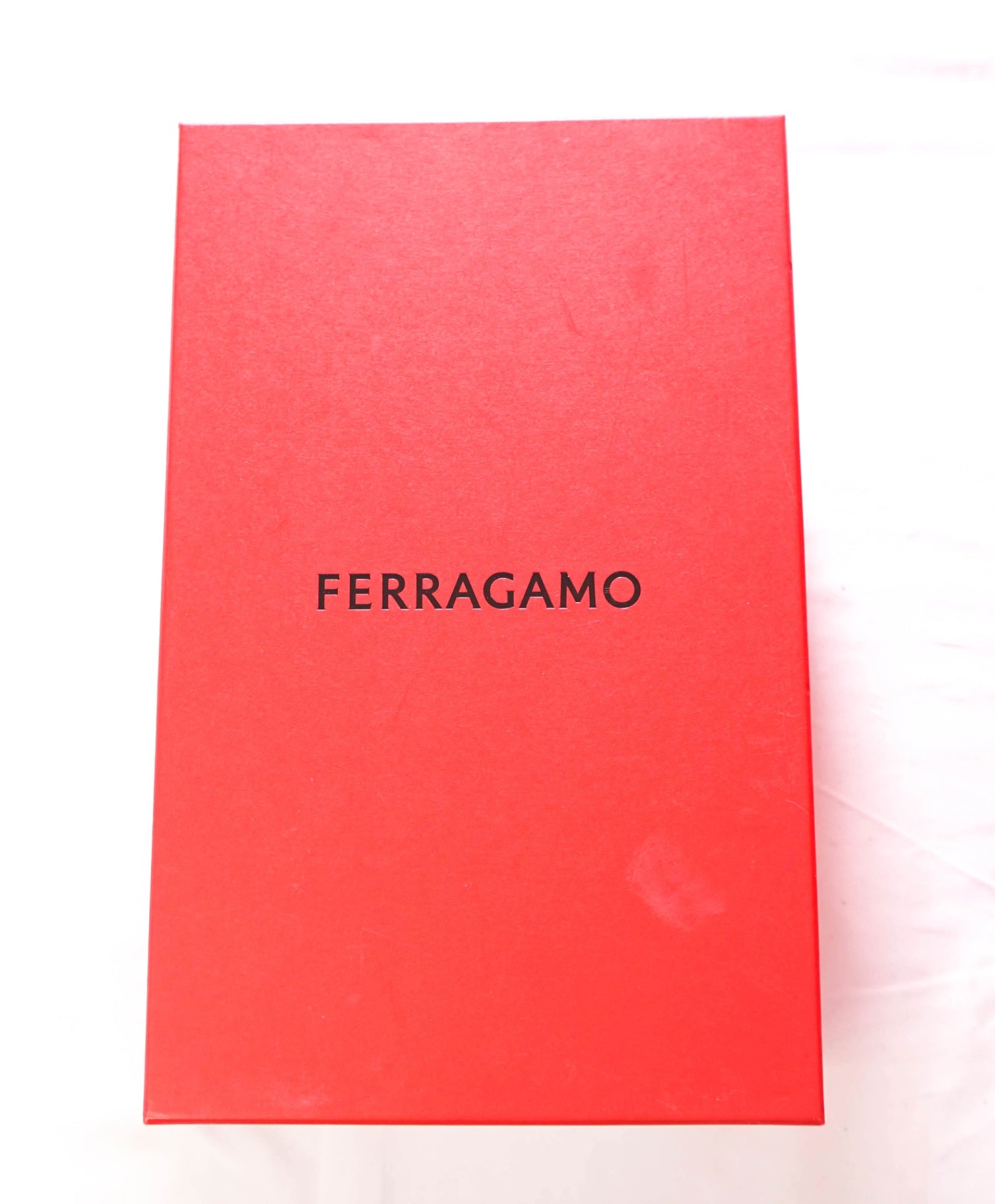 $1,090 FERRAGAMO - Black Leather "GEOFFREY" Oxfords - 13 D