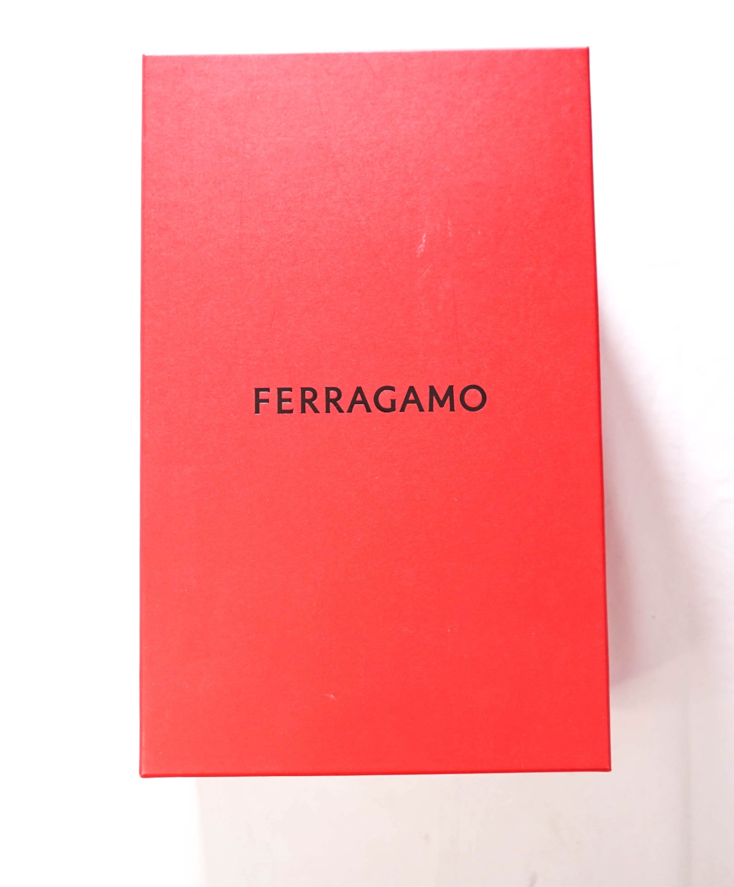 $880 FERRAGAMO - "FOSCO" Chocolate Brown Suede Derby - 10 E
