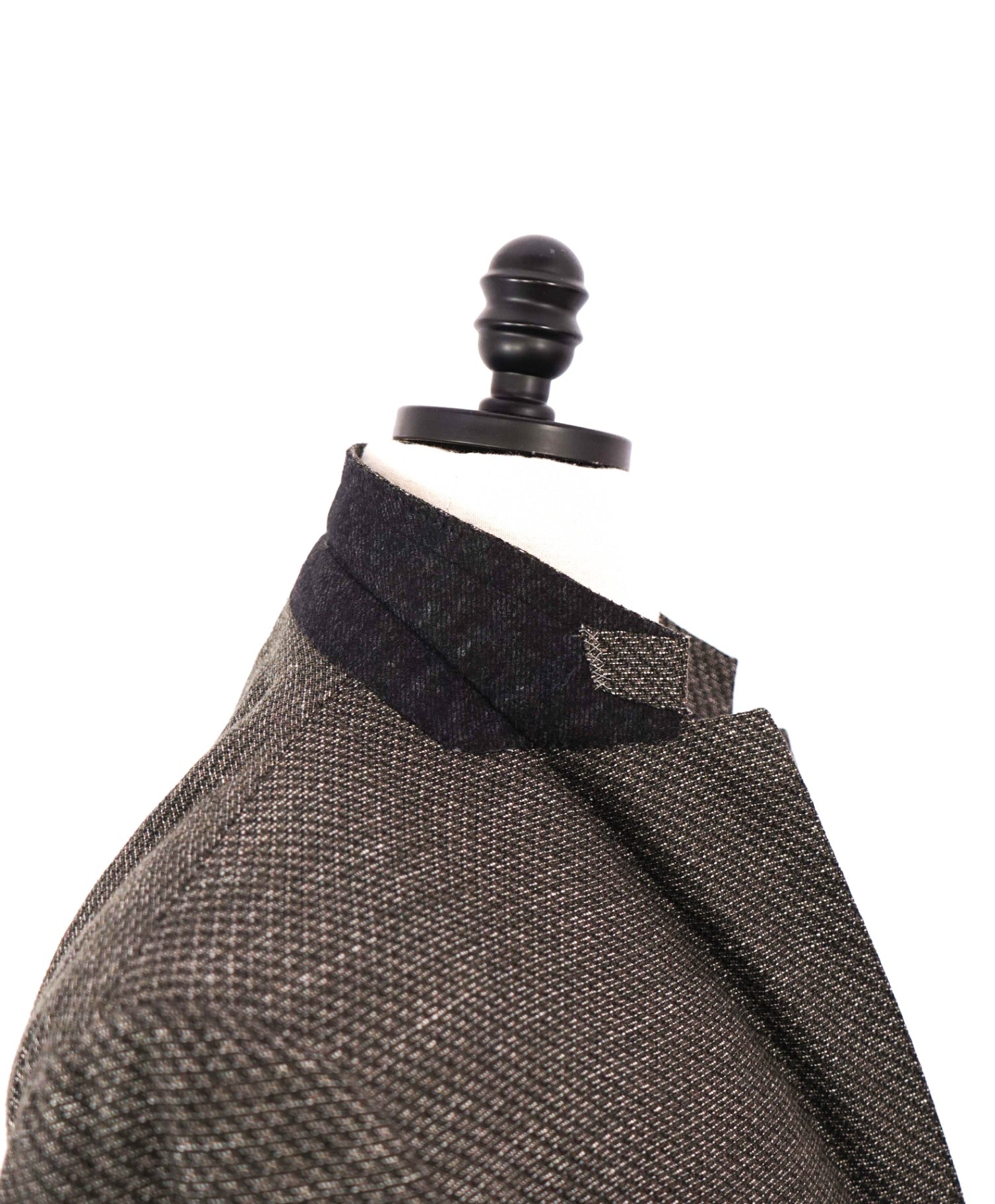 $2,695 ZEGNA - Geometric Green Silk/Linen/Wool Blazer- 46L