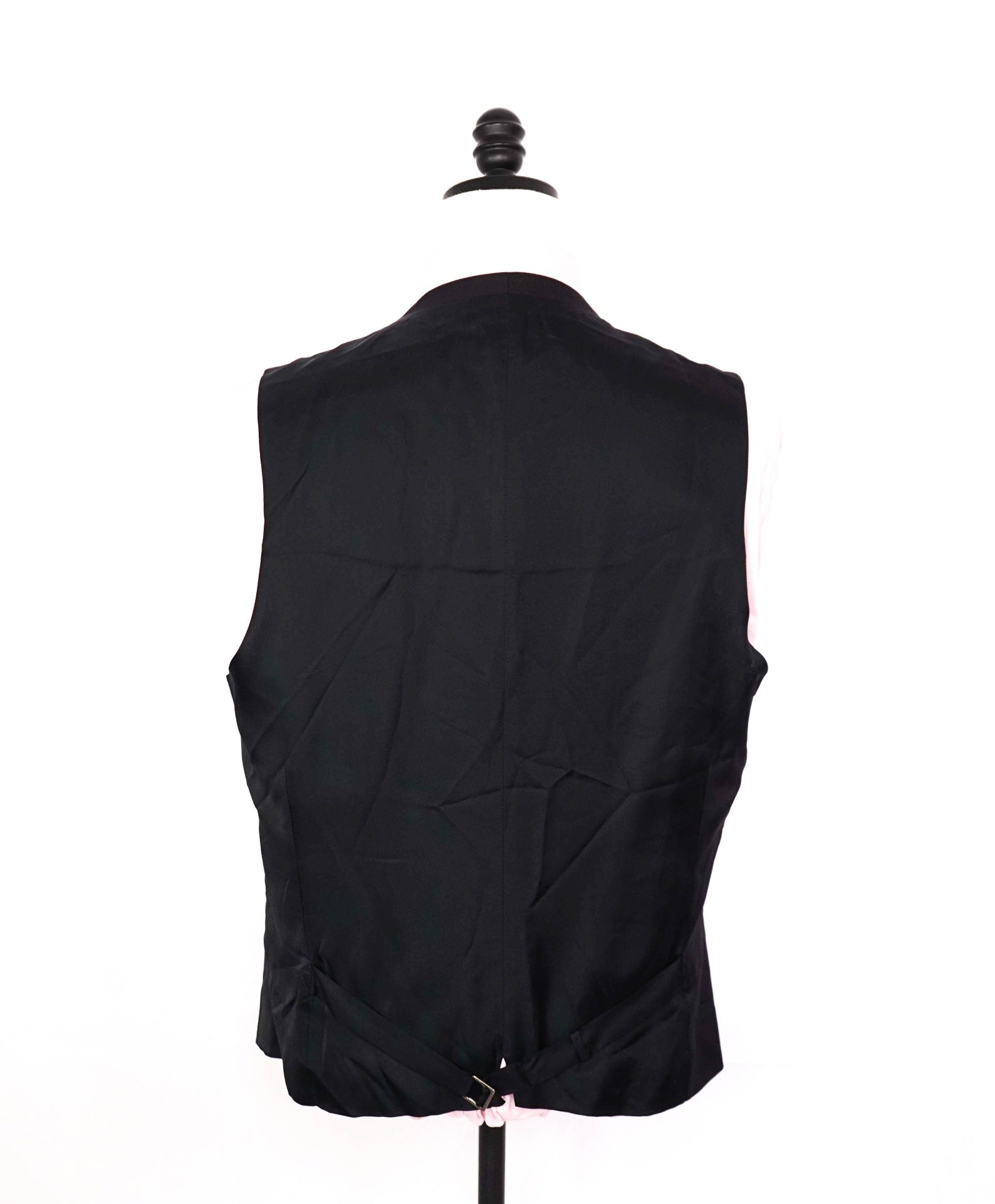 $895 ZEGNA - "Custom For JOE MANGANIELLO" Wool/Silk Vest - 46L