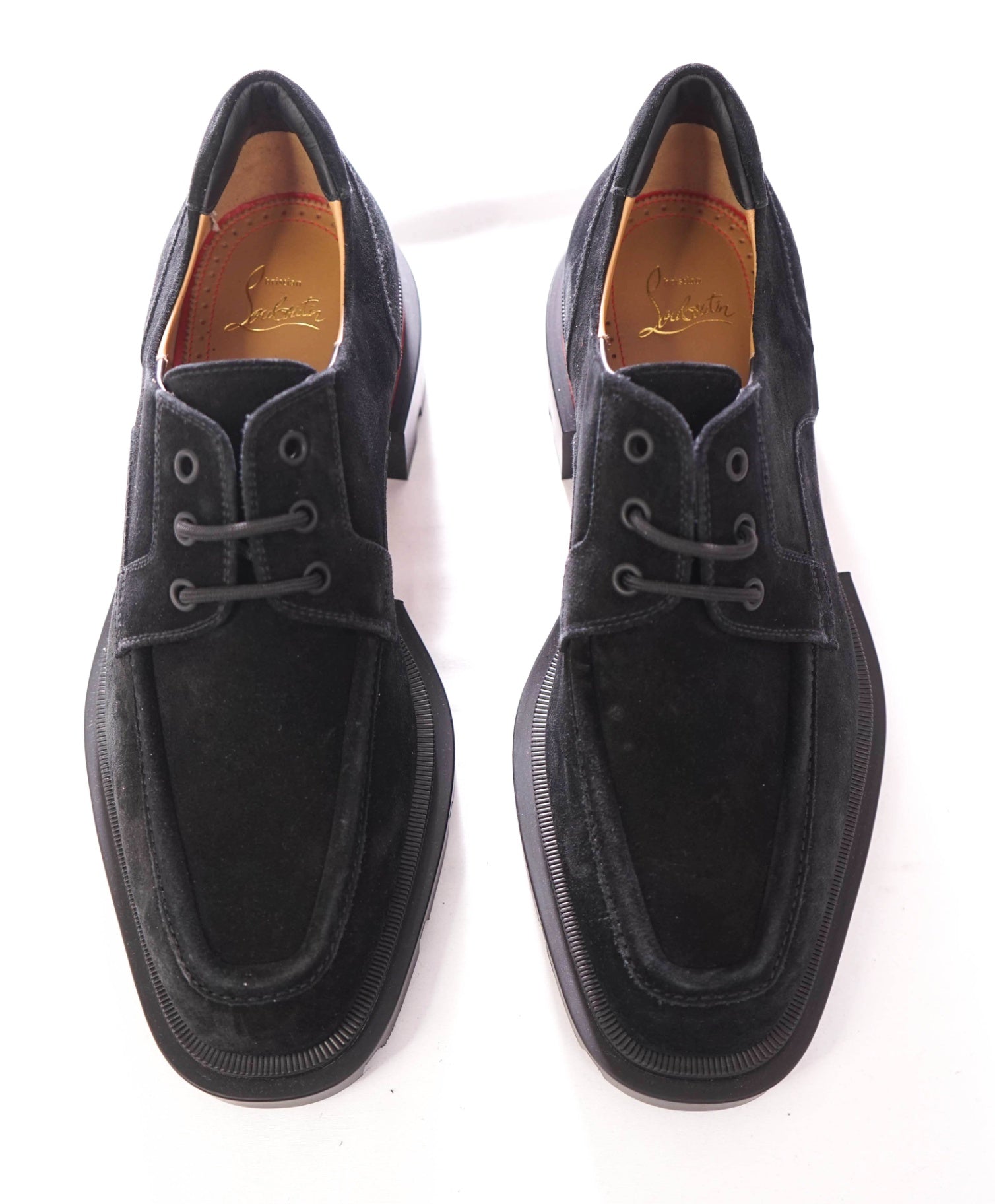 $1,195 CHRISTIAN LOUBOUTIN - "Our Georges L" Lug Sole Derby - US 8.5 (41.5EU)