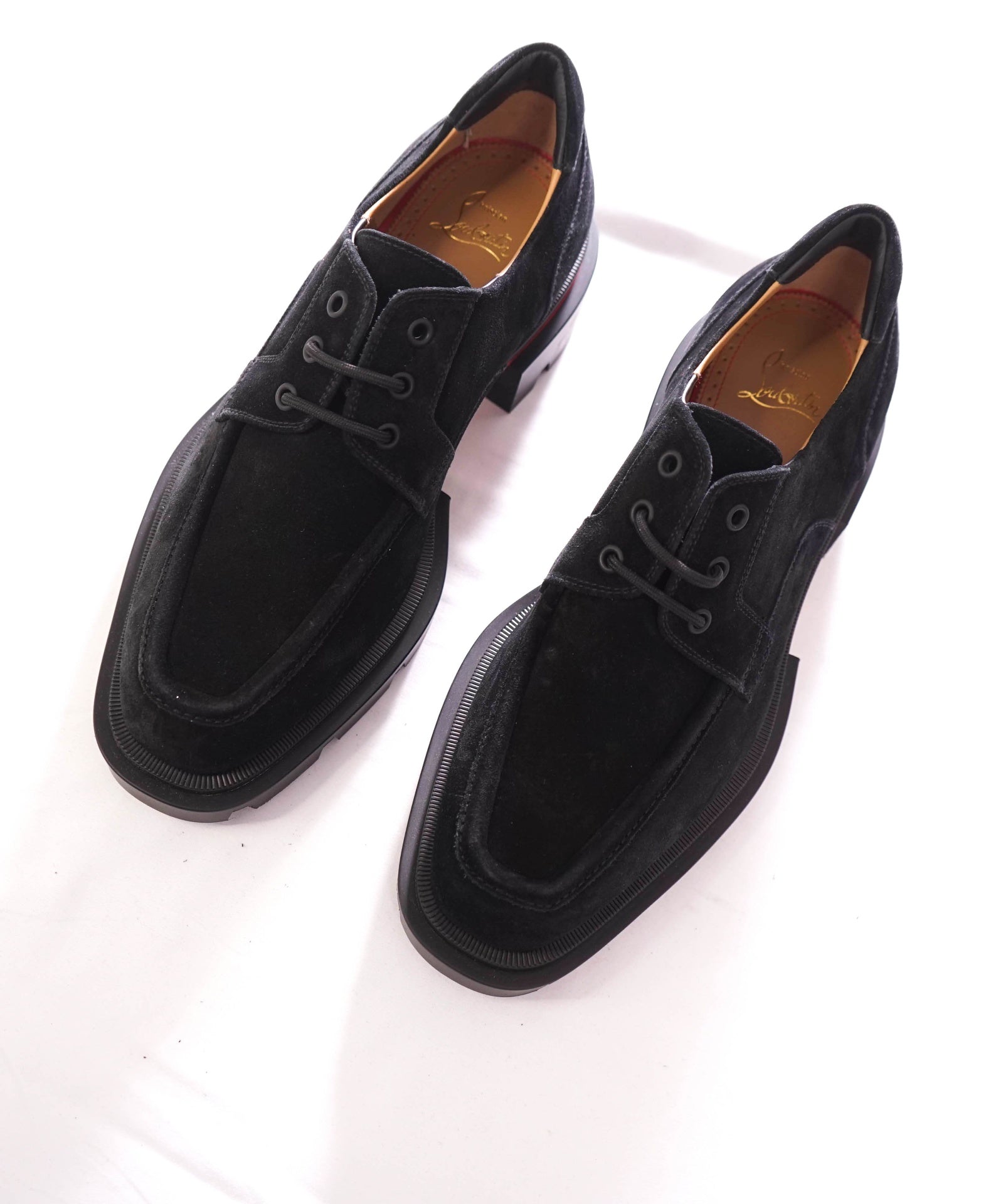 $1,195 CHRISTIAN LOUBOUTIN - "Our Georges L" Lug Sole Derby - US 8.5 (41.5EU)