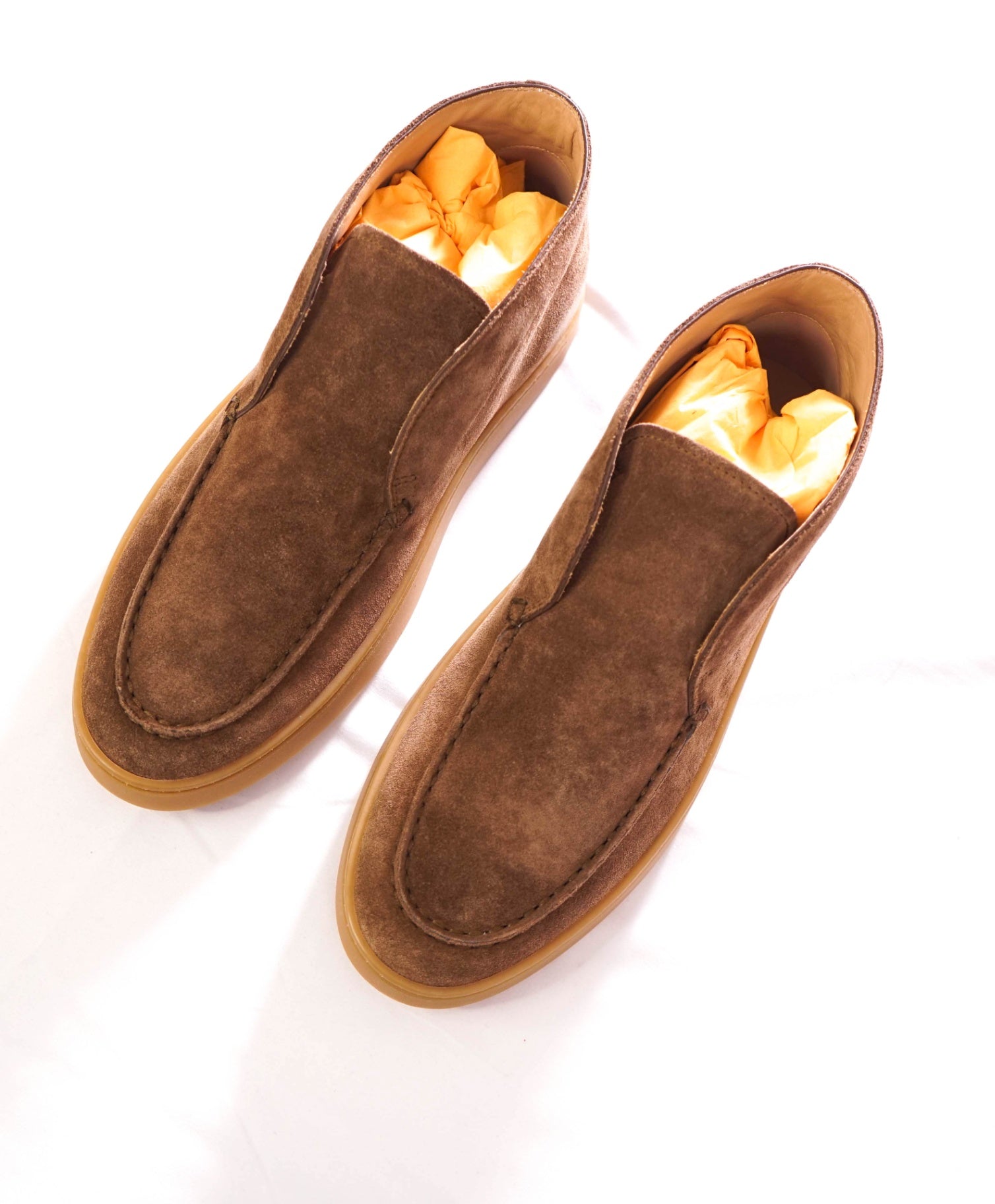 $750 TOD'S - "SUMMER WALK" Brown Suede Chukka - US 8 (UK7)