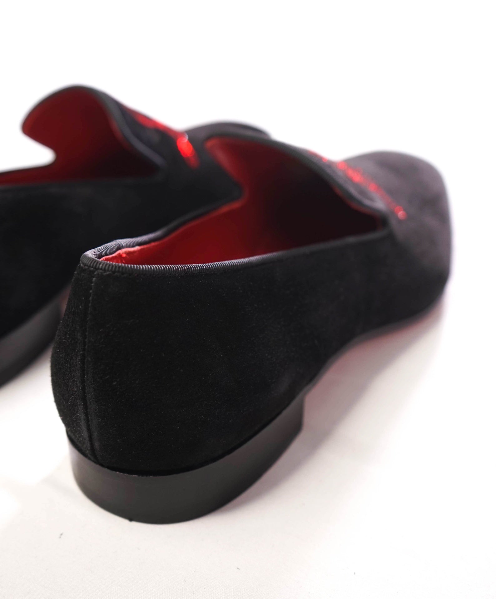 $1,100 CHRISTIAN LOUBOUTIN - *Dandelion Strass* Crystal Logo Loafers - 8.5 (41.5EU)