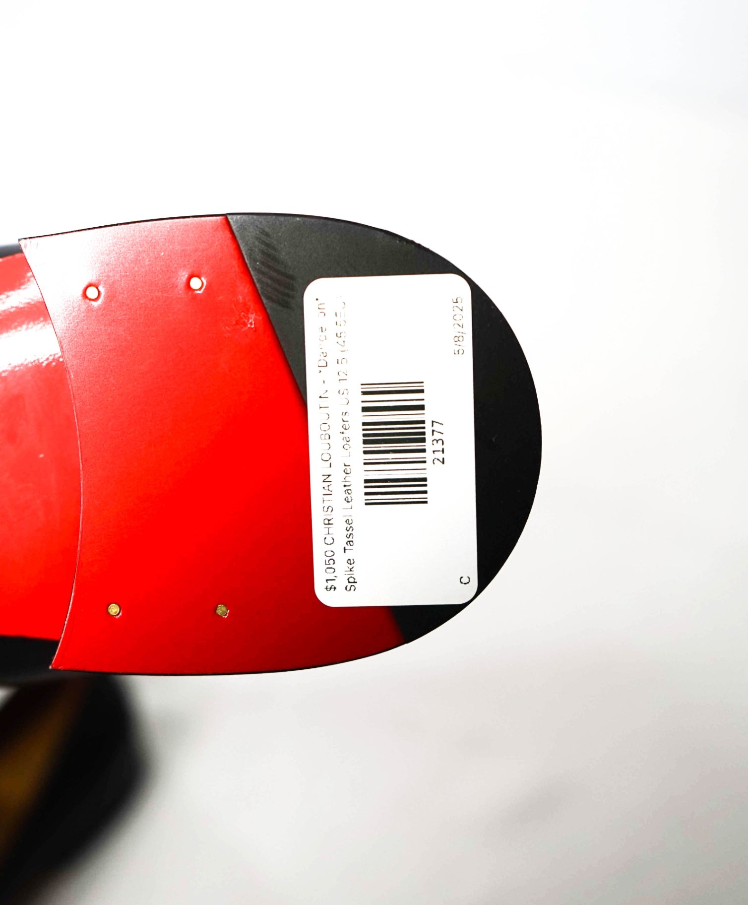 $1,050 CHRISTIAN LOUBOUTIN - *Dandelion* Spike Tassel Leather Loafers US 12.5 (45.5EU)