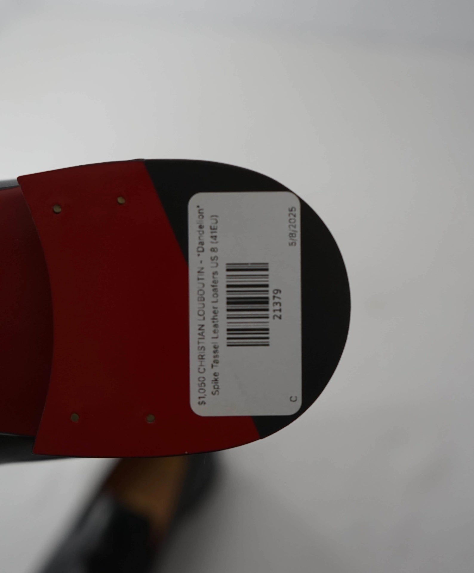 $1,050 CHRISTIAN LOUBOUTIN - *Dandelion* Spike Tassel Leather Loafers US 8 (41EU)