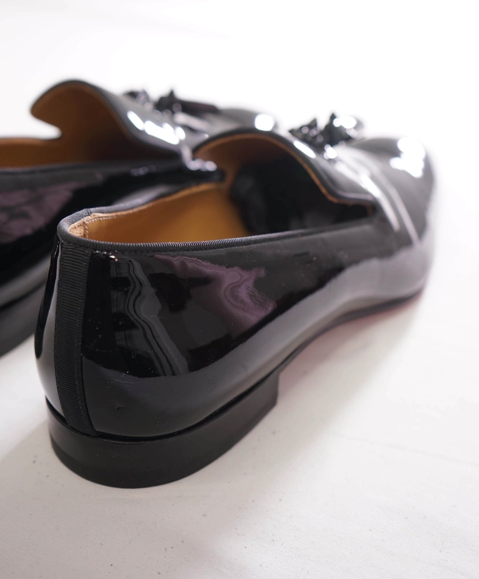 $1,050 CHRISTIAN LOUBOUTIN - *Dandelion* Spike Tassel Loafers US 11 (44EU)