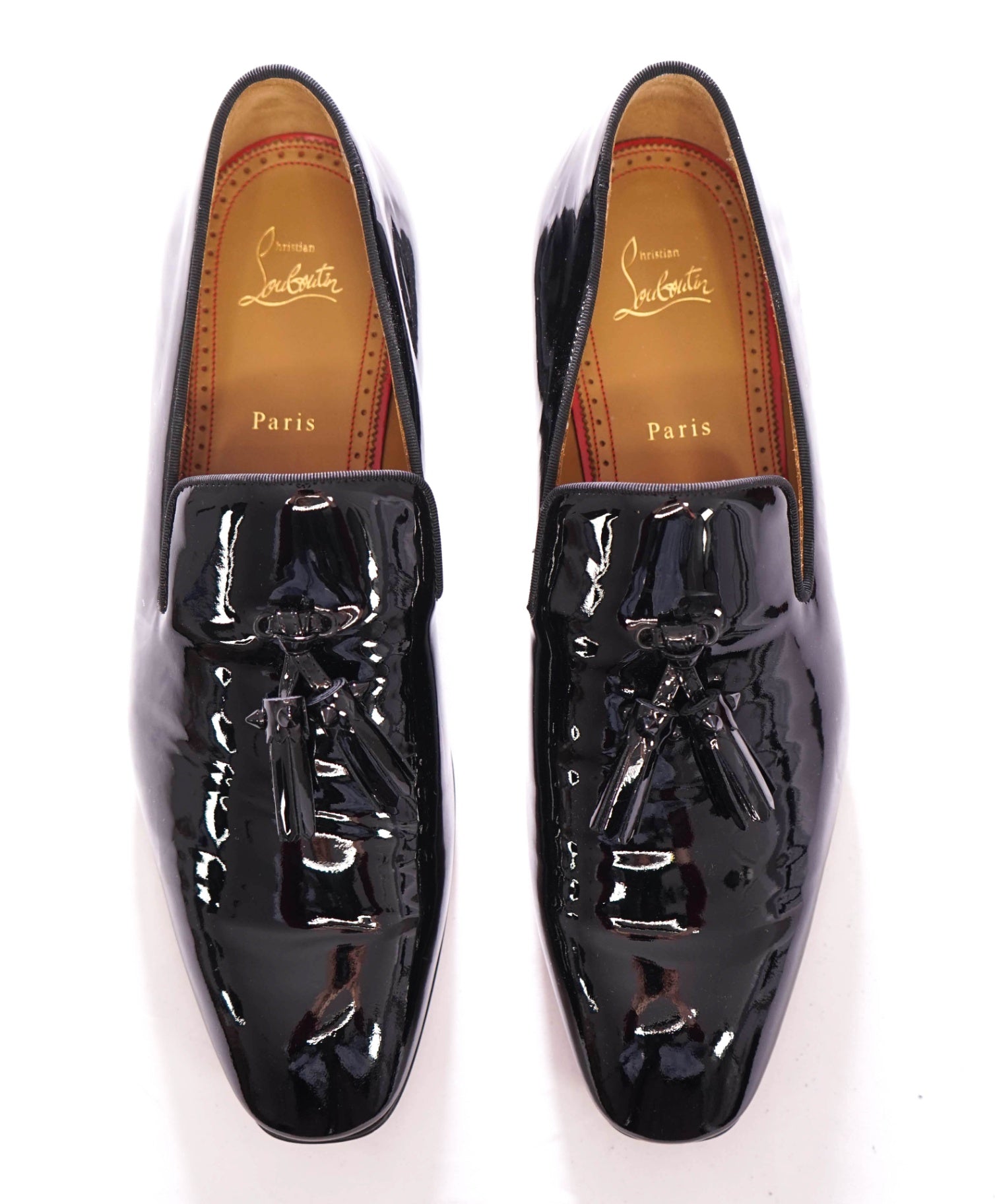 $1,050 CHRISTIAN LOUBOUTIN - *Dandelion* Spike Tassel Loafers US 11 (44EU)