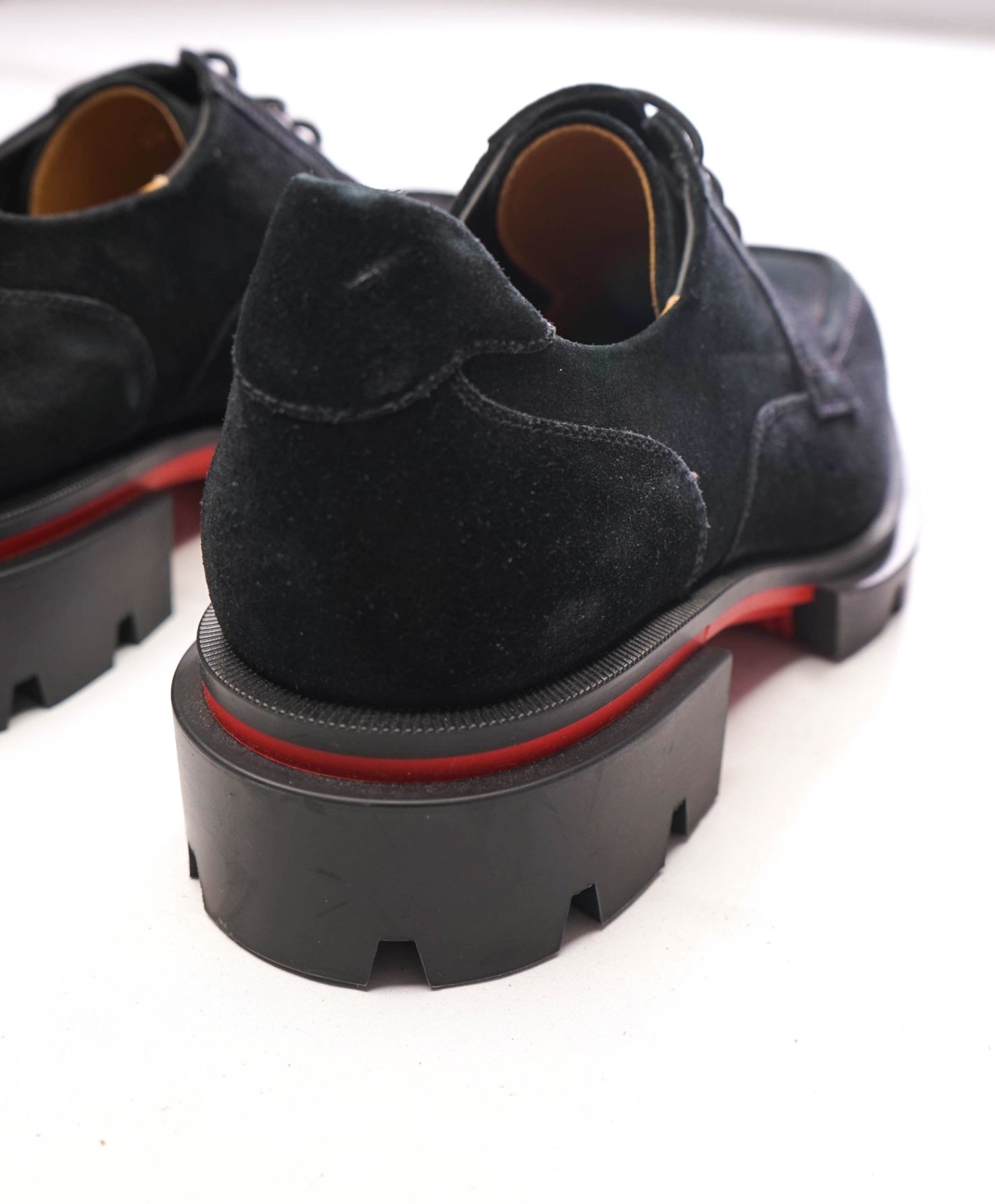 $1,195 CHRISTIAN LOUBOUTIN - "Our Georges L" Lug Sole Derby - US 9 (42EU)