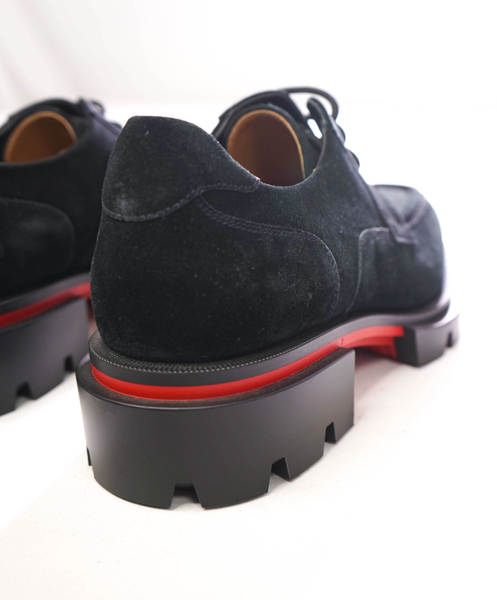 $1,195 CHRISTIAN LOUBOUTIN - "Our Georges L" Lug Sole Derby - US 8 (41EU)