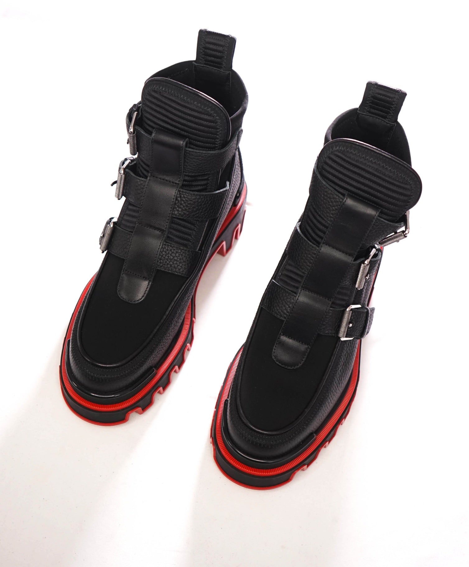 $1,595 Christian Louboutin DUNE Black Boots Leather US 10 (43EU)