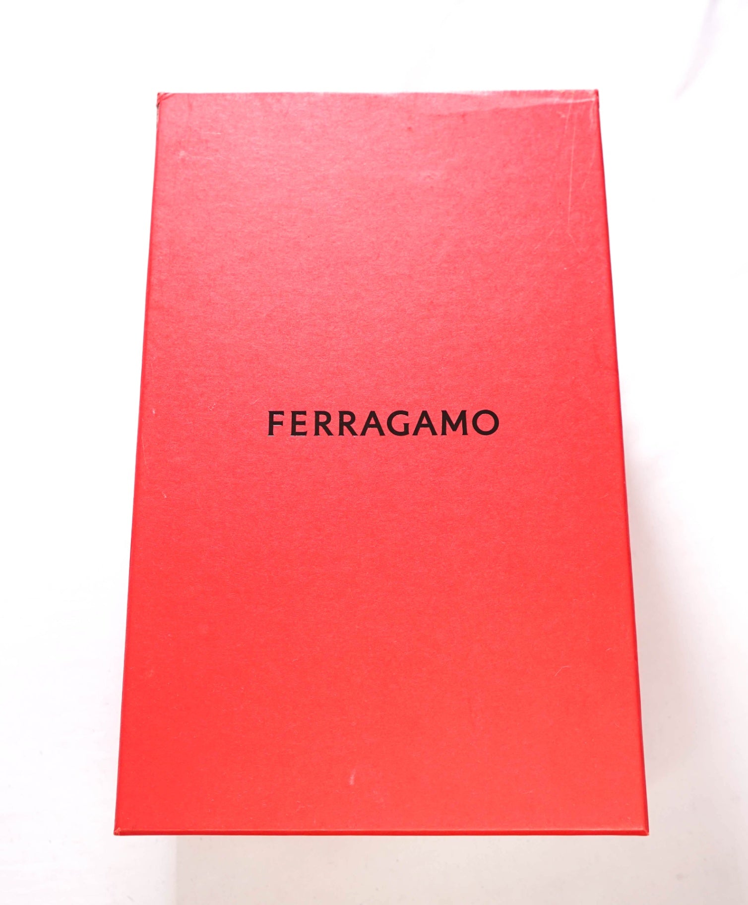 $995 FERRAGAMO - Leather Black "FERGAL" Lug Sole Loafers - 11 EE