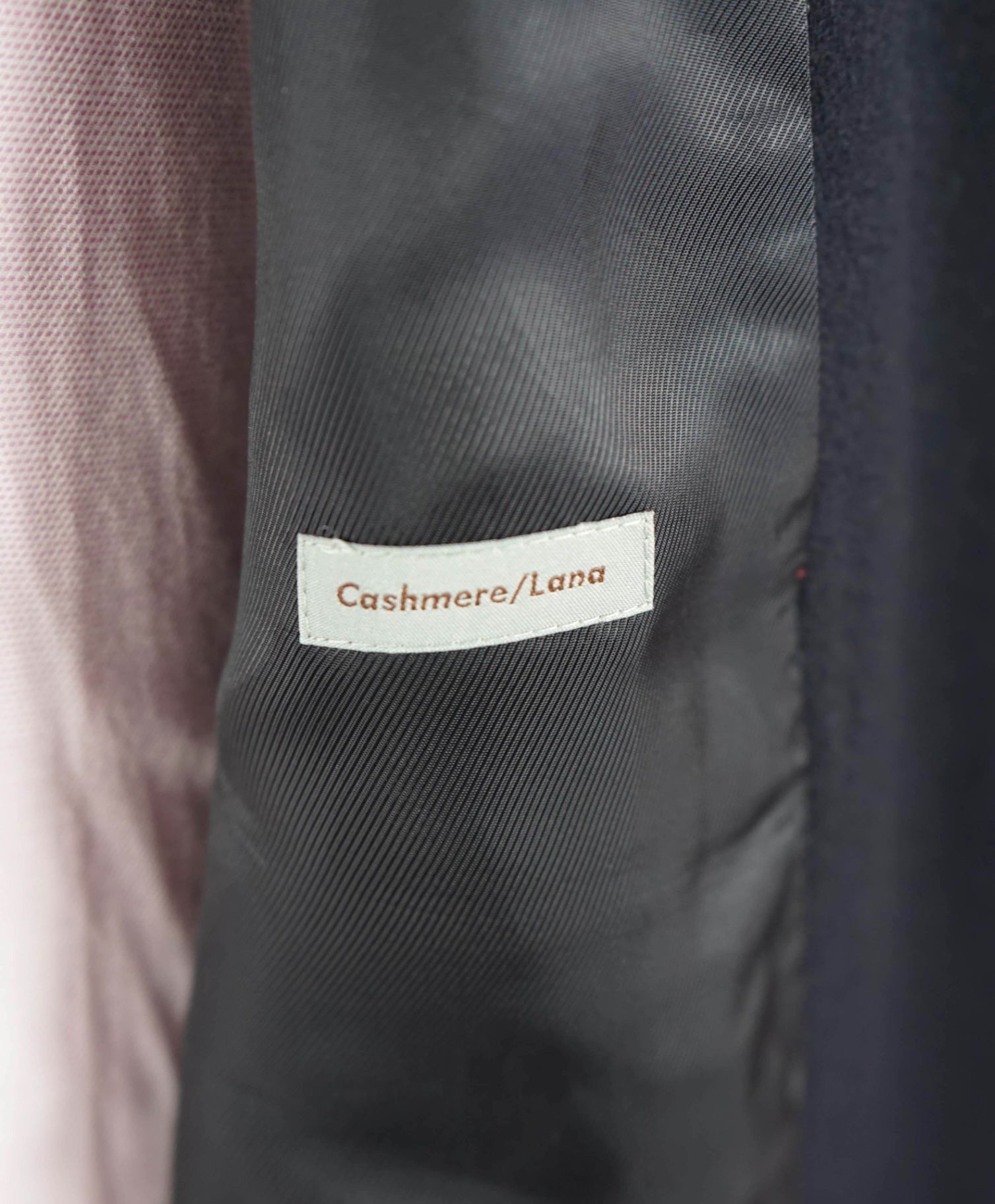 $2,450 CANALI Kei - Solid Navy Blue Wool/Cashmere Top Coat - 44R