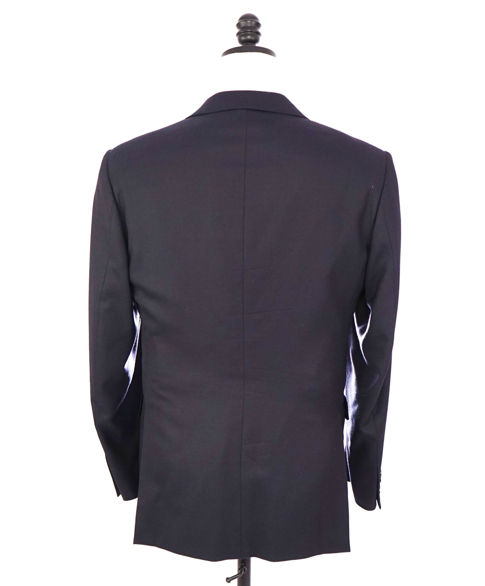 $3,295 ZEGNA - Navy "TROFEO 10 POCKETS" Wool/Silk Blazer - 40R