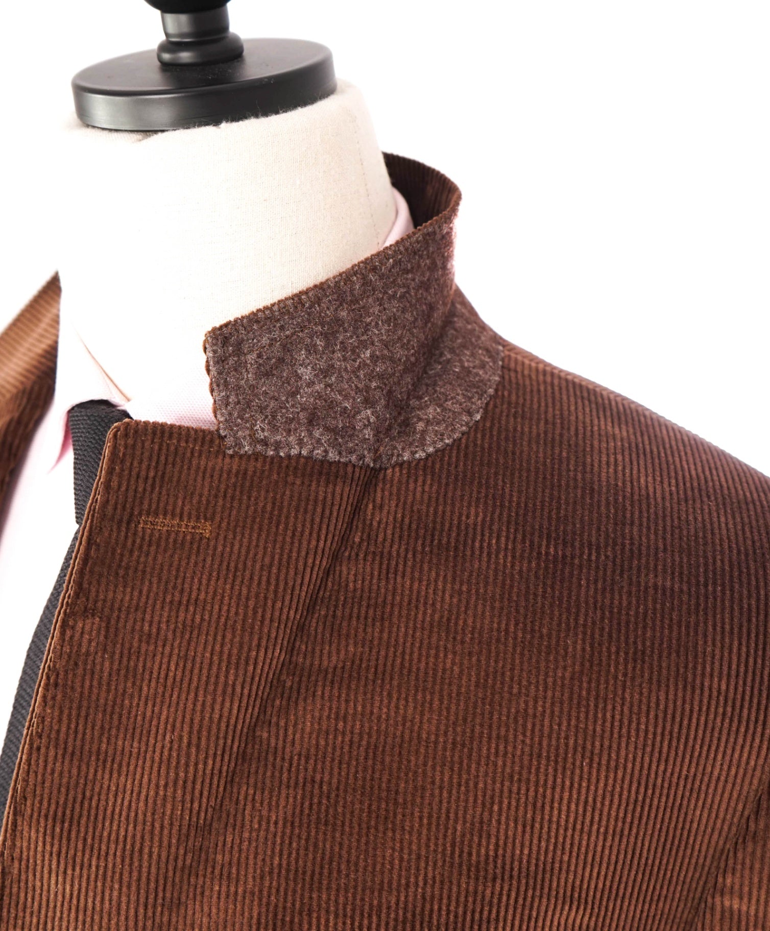 $2,750 CANALI - Brown "Stretch" Cotton/Cashmere Corduroy Blazer - 44R