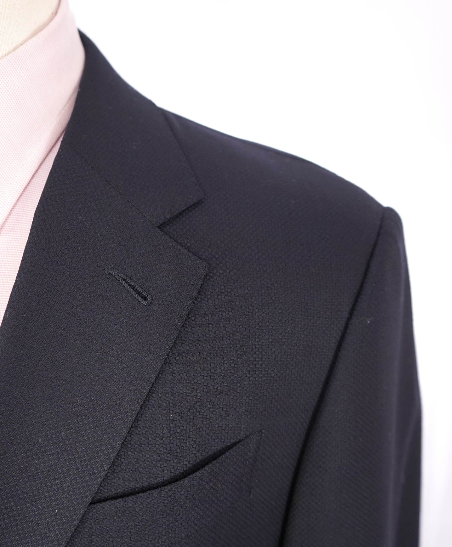 $3,295 ZEGNA - Navy "TROFEO 10 POCKETS" Wool/Silk Blazer - 40R