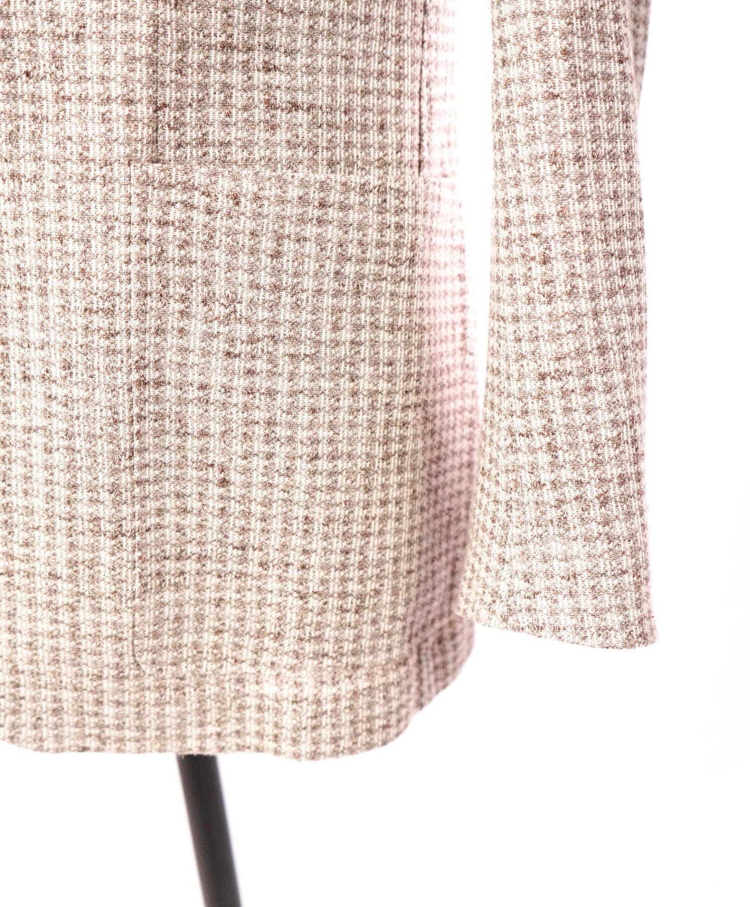 $1,895 CANALI - Textured Beige Cotton/Linen Sport Coat - 42R