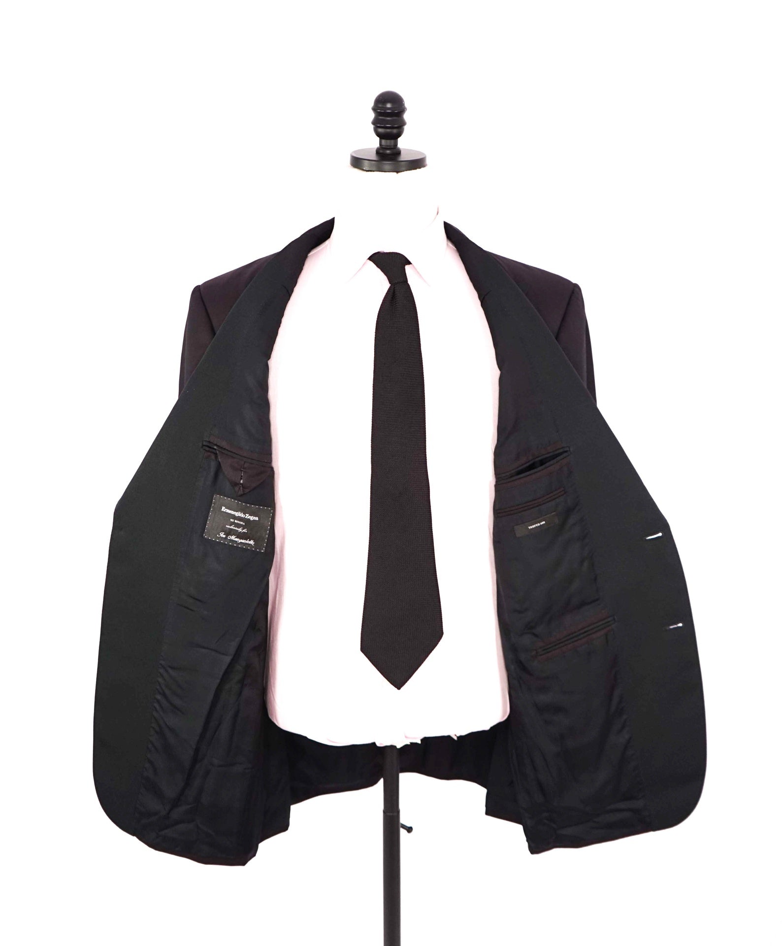 $4,295 ZEGNA - TROFEO 600 "Custom: JOE MANGANIELLO" Tuxedo Jacket-46L