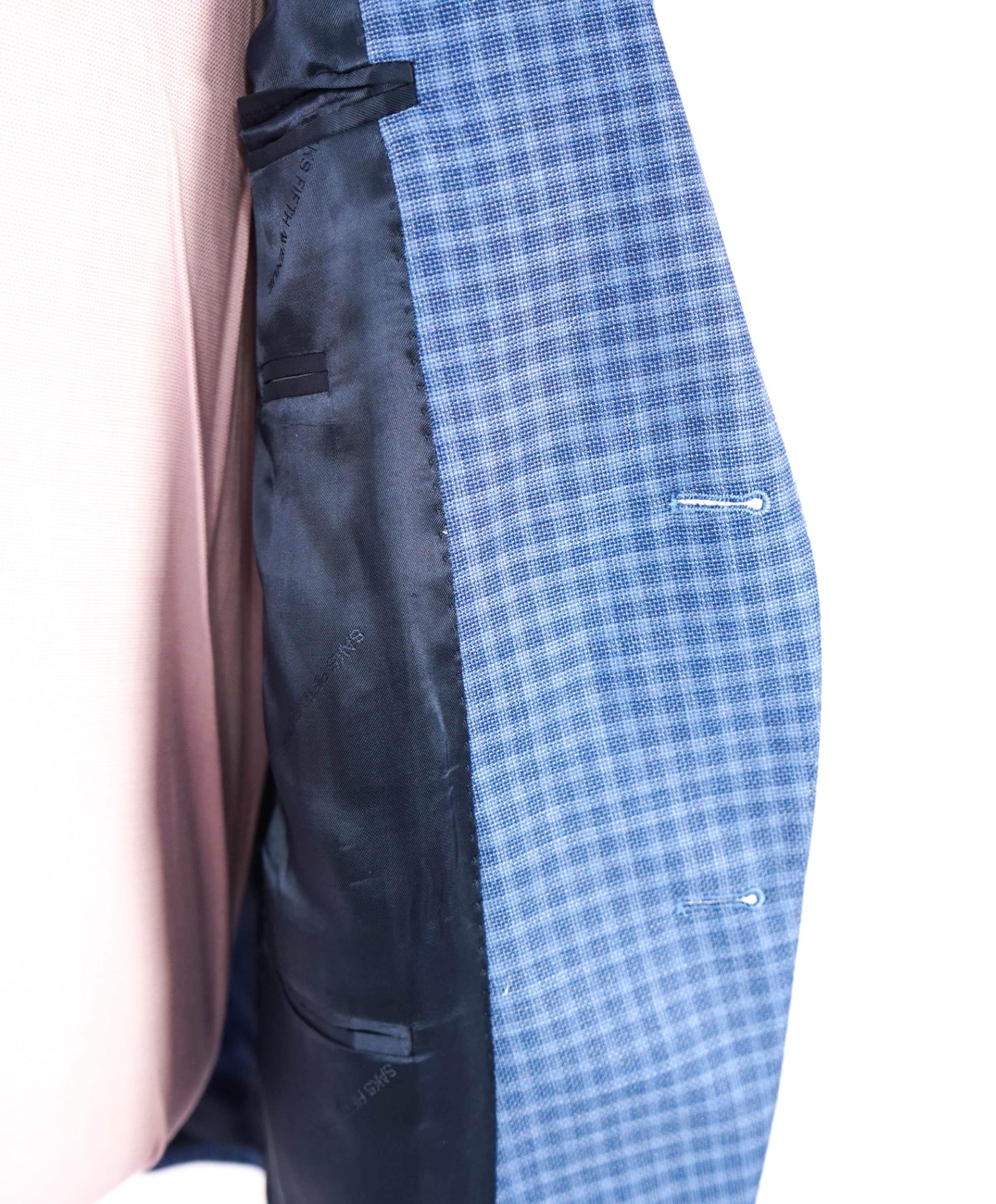 $995 ZEGNA For SAKS 5TH AVE - Blue "MODERN FIT" Blazer - 44R