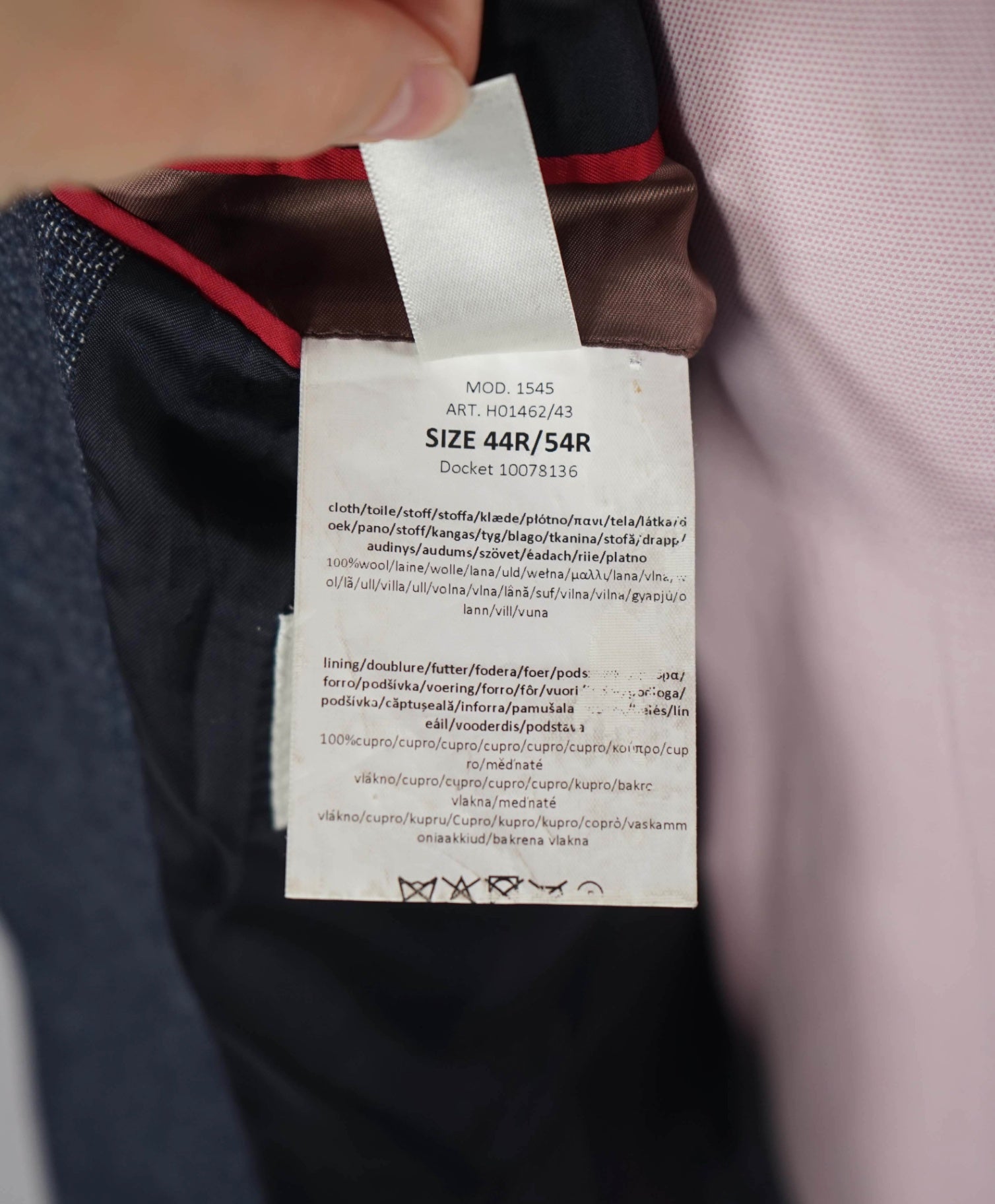 $2,295 PAUL SMITH - Loro Piana "Capolavoro Tweed" Wool Blazer - 44R