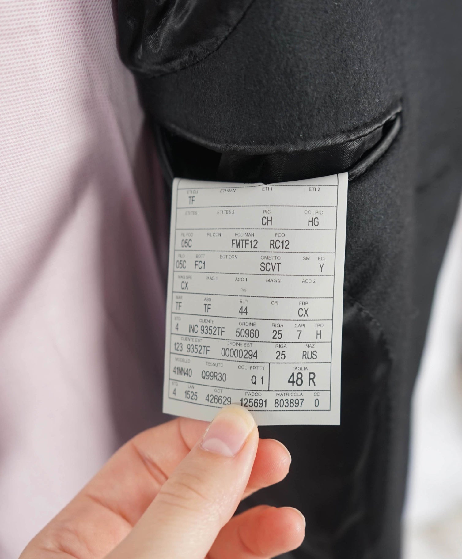 $7,990 TOM FORD - Solid Black 100% Cashmere Top Coat - 38R