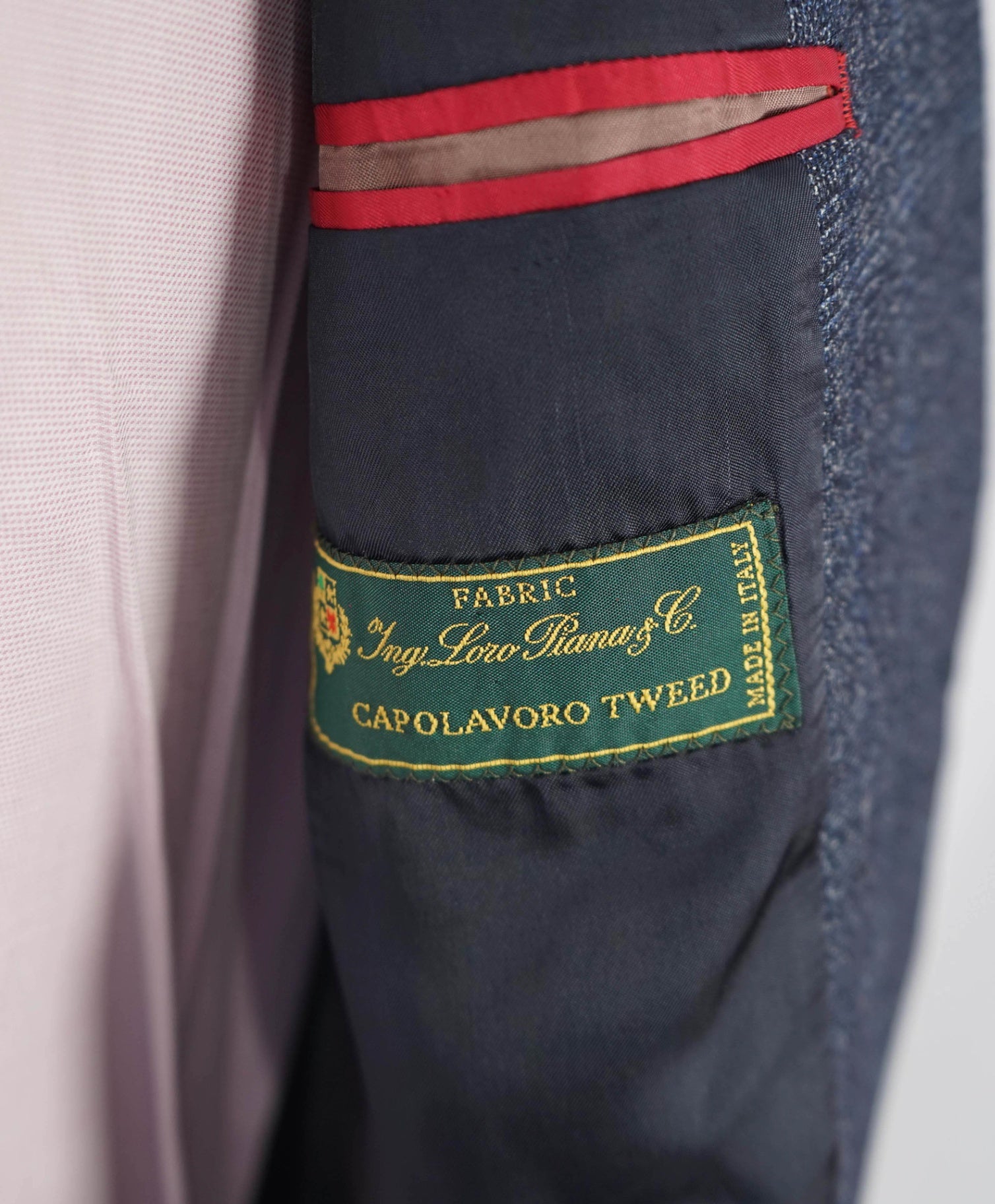 $2,295 PAUL SMITH - Loro Piana "Capolavoro Tweed" Wool Blazer - 44R